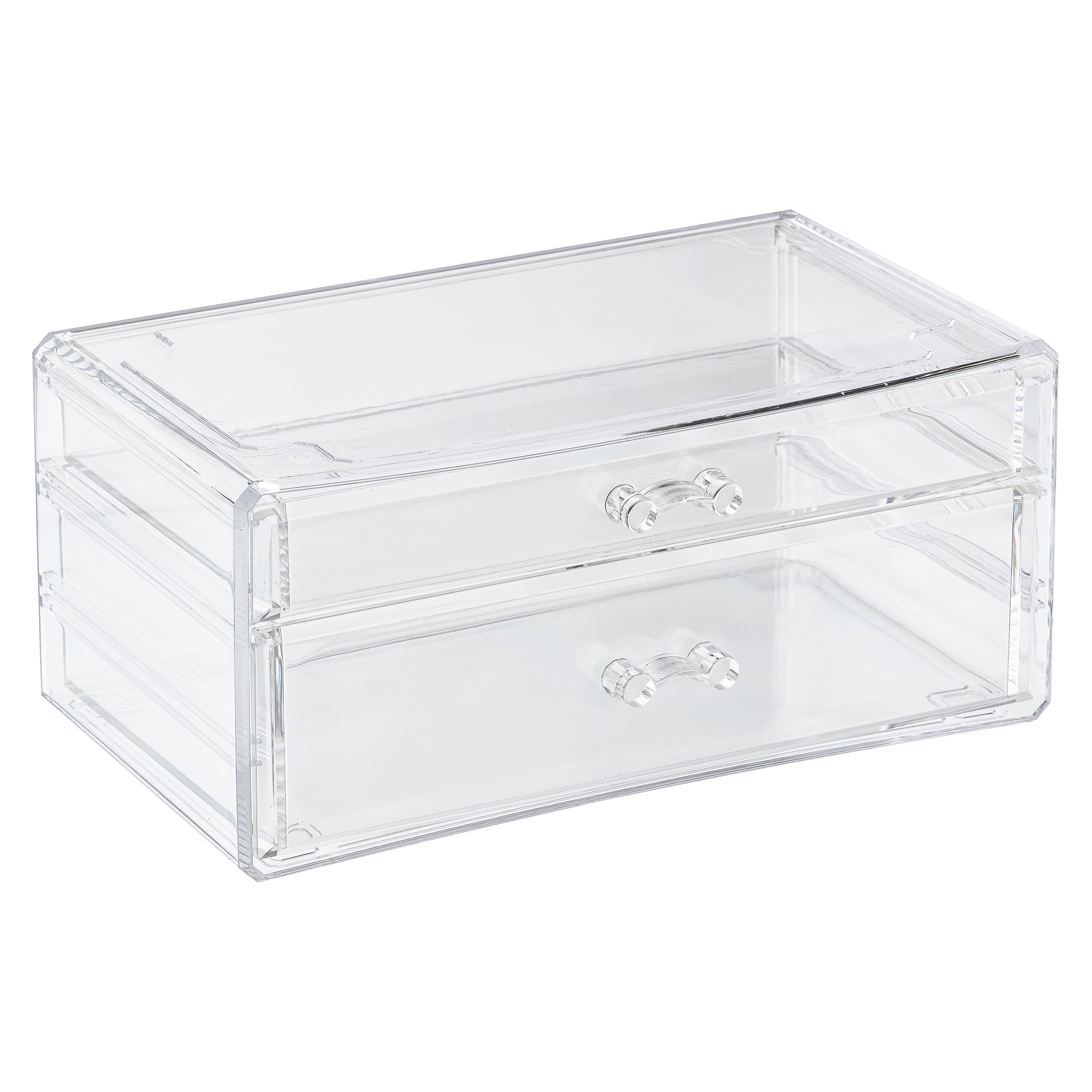 Large Adjustable Compartment Bead Storage Box with Handle by Bead