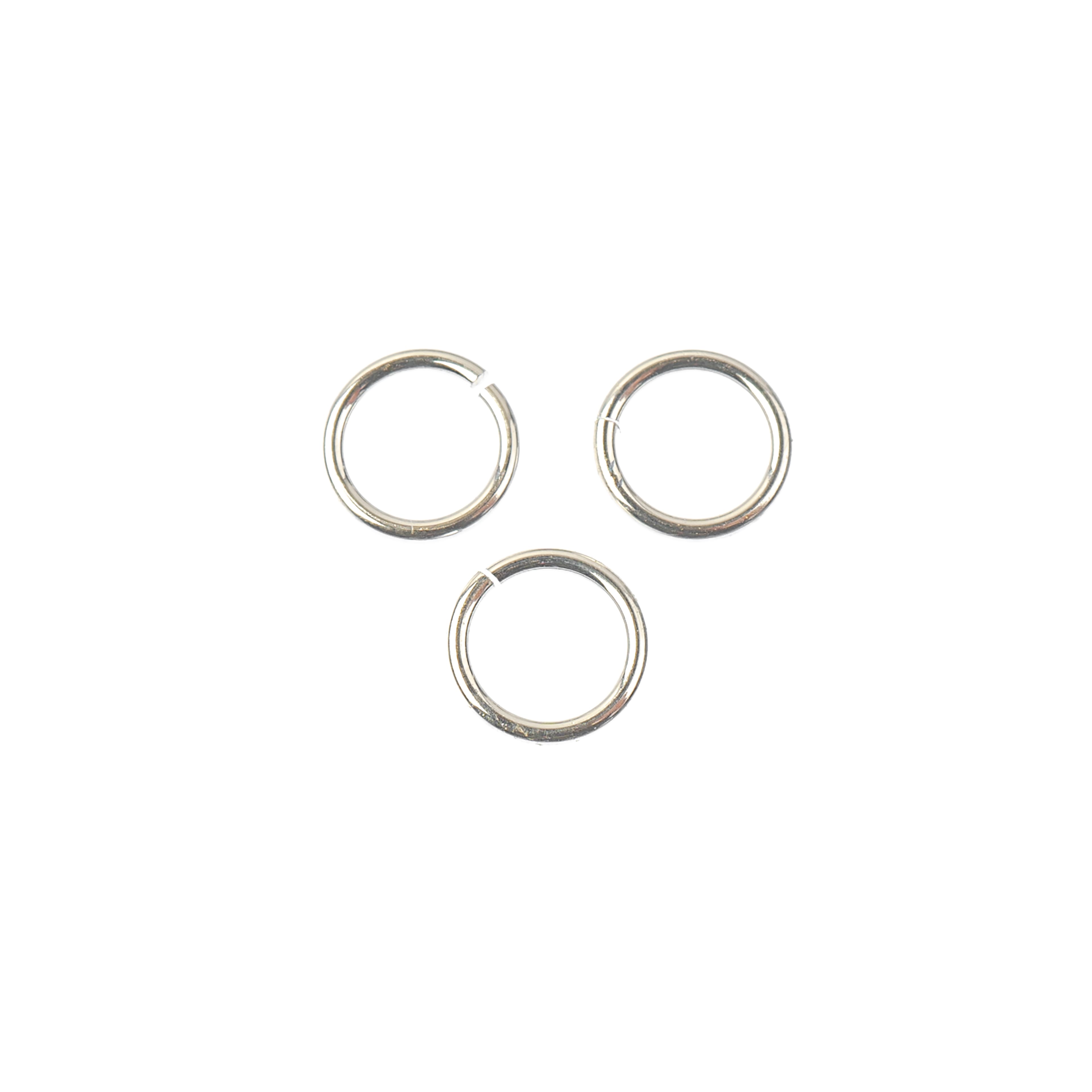 12 Packs: 30 ct. (360 total) Sterling Silver Jump Rings by Bead Landing™