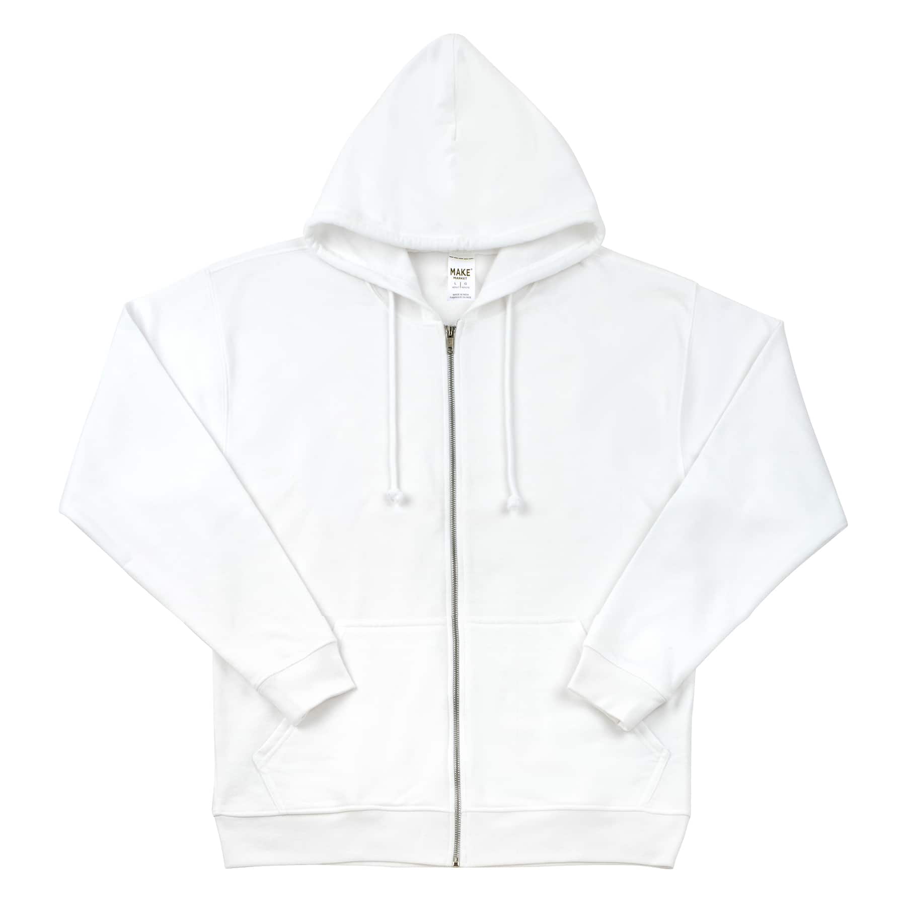 Unisex Adult Full Zip Hooded Sweatshirt by Make Market&#xAE;