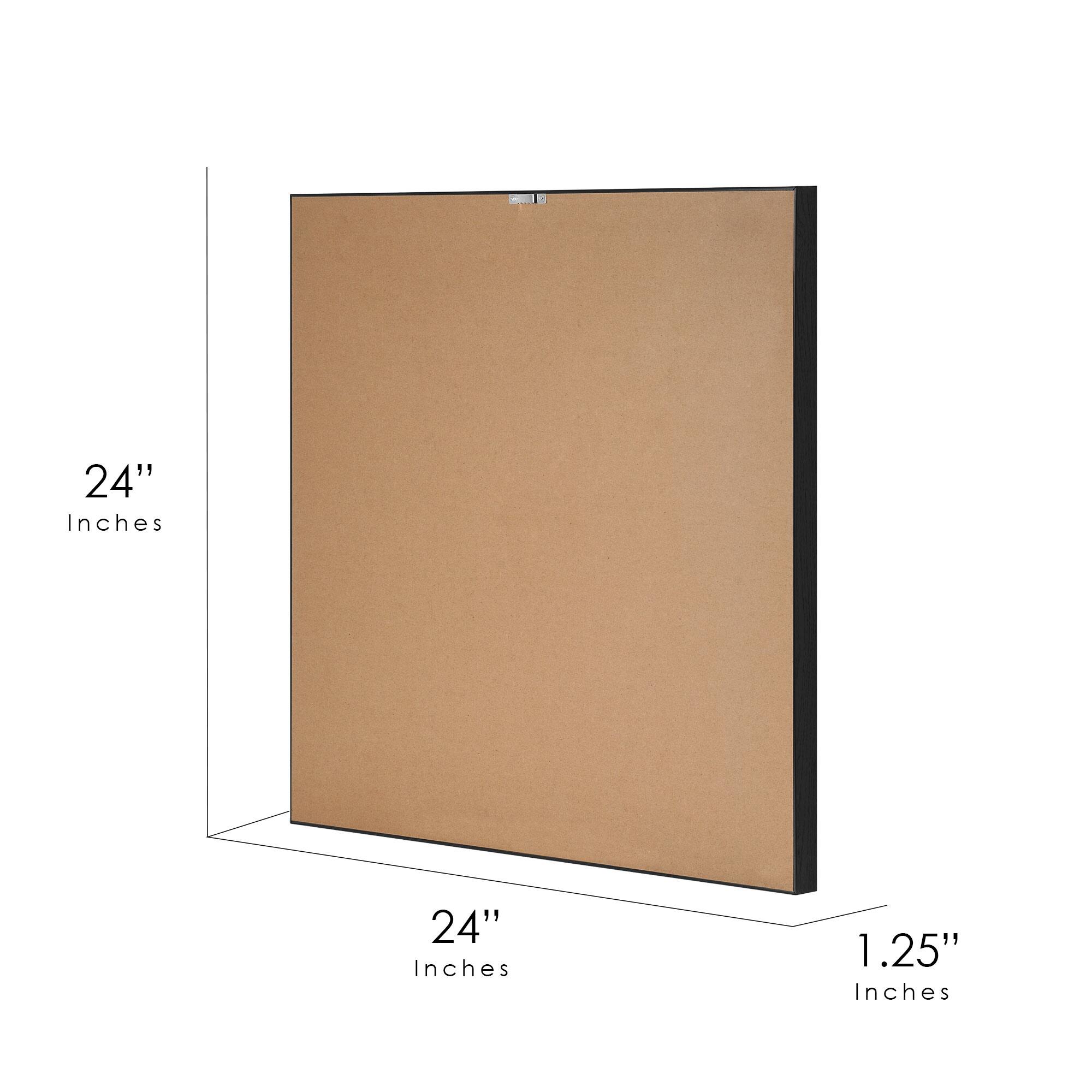 American Art Decor A Faraway Oasis Paper & Linen Wall Art - 24" x 24"