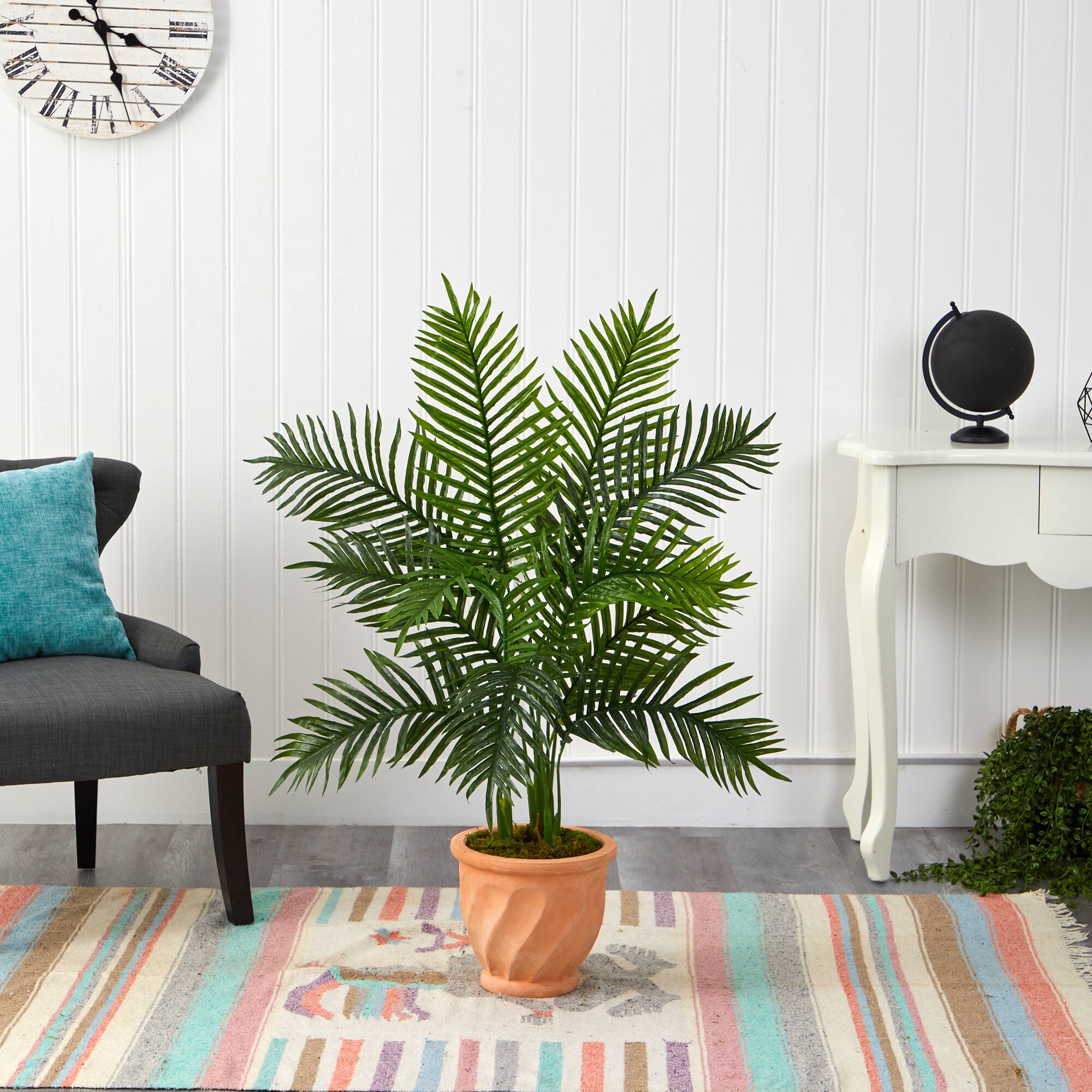 45" Areca Palm Tree in Terra Cotta Planter