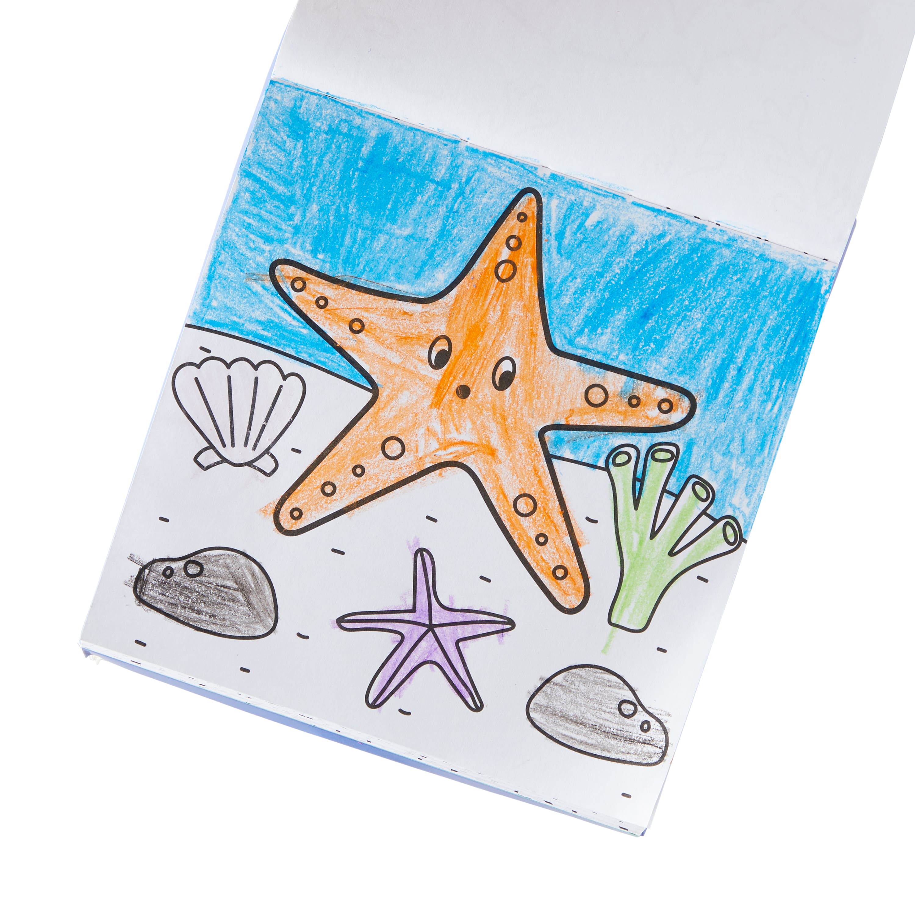 OOLY Sea Life Carry Along Crayon &#x26; Coloring Book Kit, 10ct.