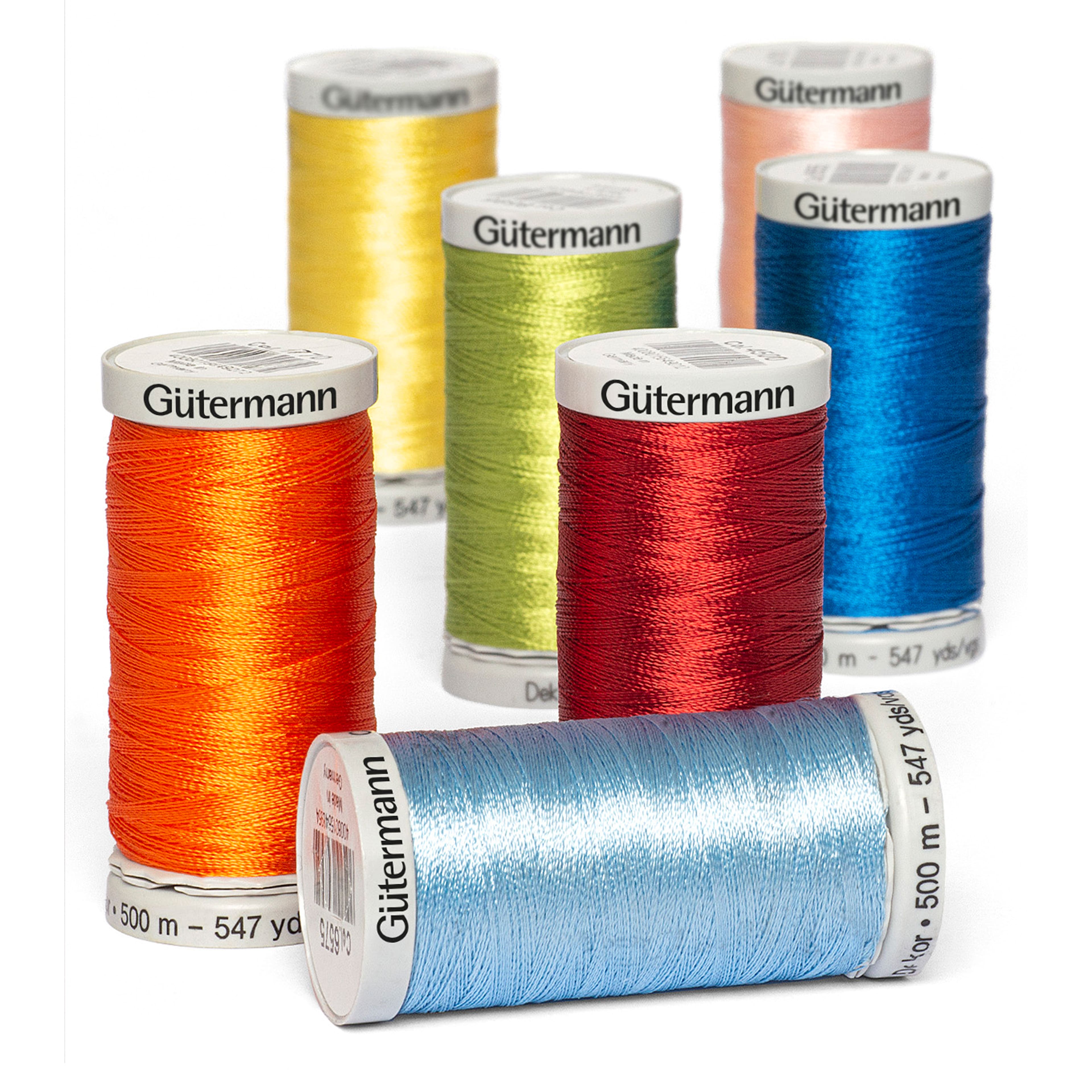 G&#xFC;termann Dekor 547yd. Viscose Rayon Machine Embroidery Thread