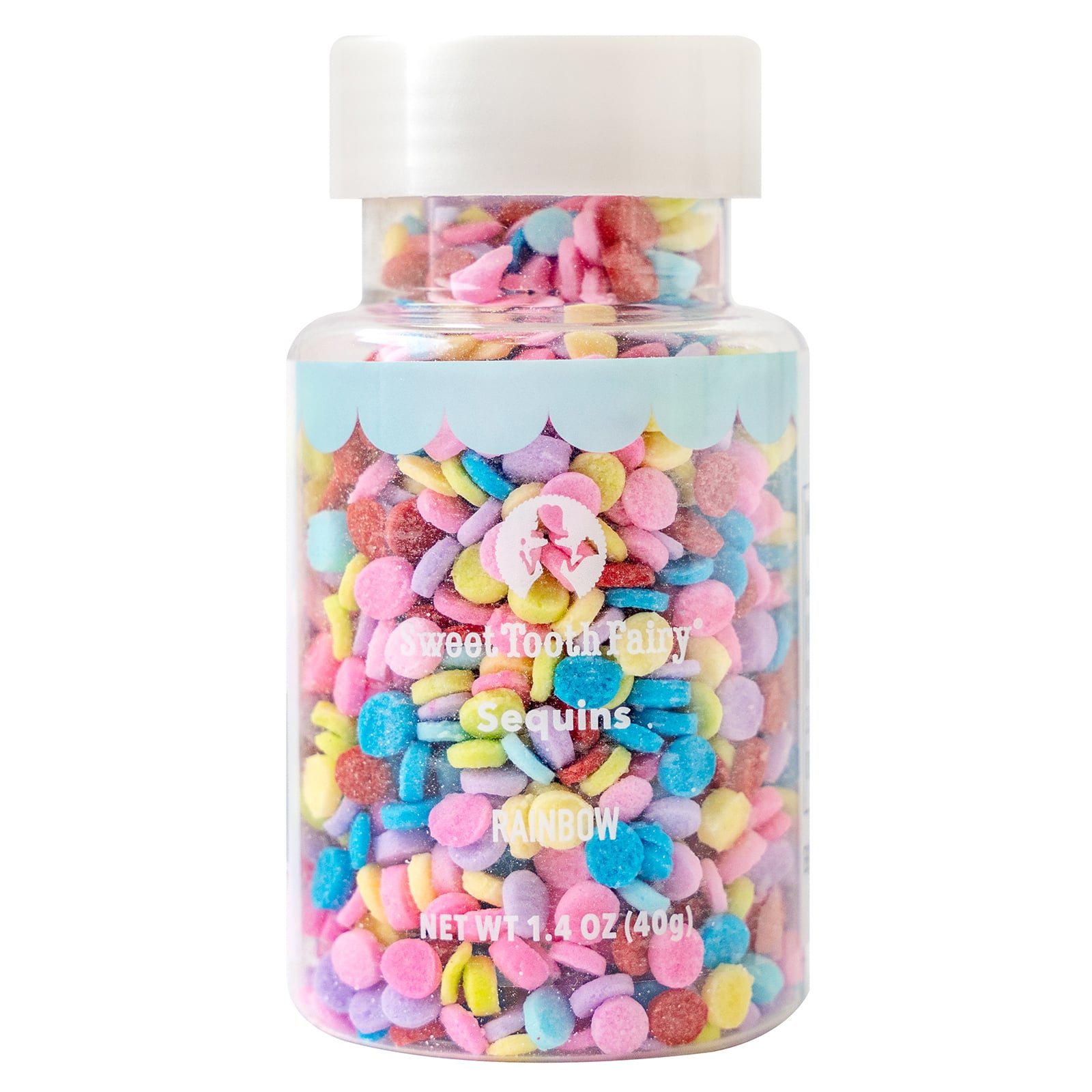 Sweet Tooth Fairy&#xAE; Bright Rainbow Mix Round Candy Shapes