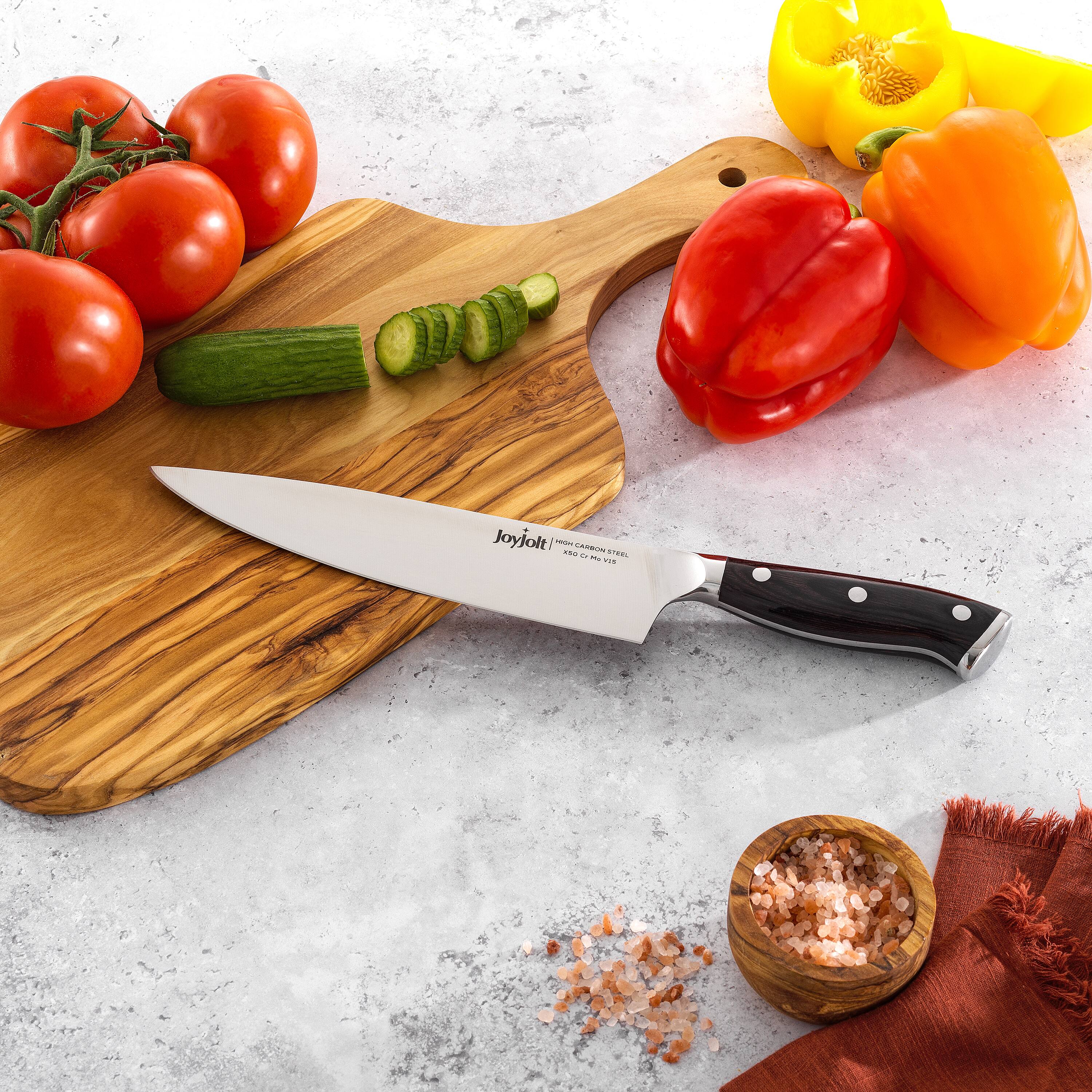 JoyJolt&#xAE; 8&#x22; High Carbon Steel Chef Knife
