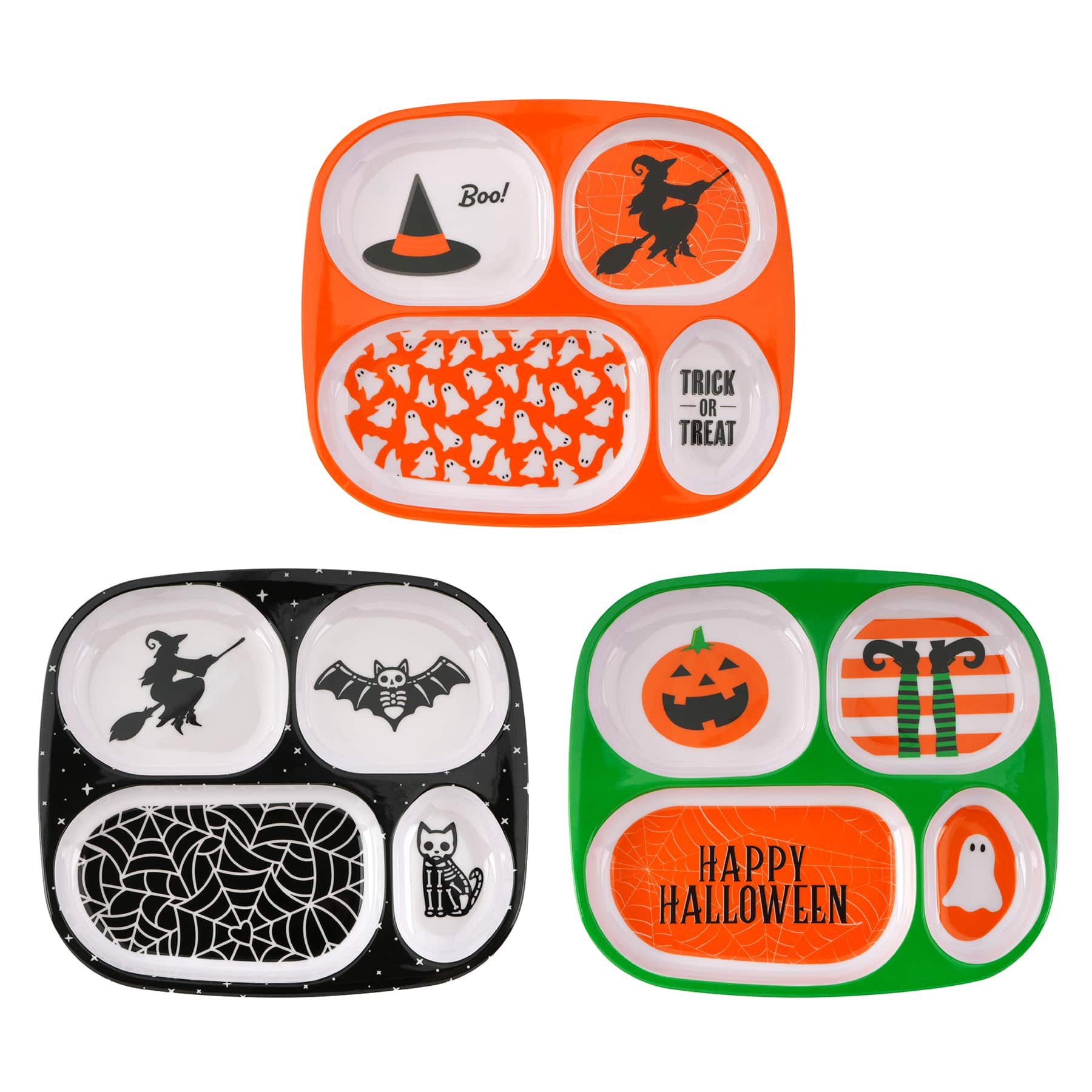 Assorted Halloween Melamine Lunch Tray by Celebrate It™