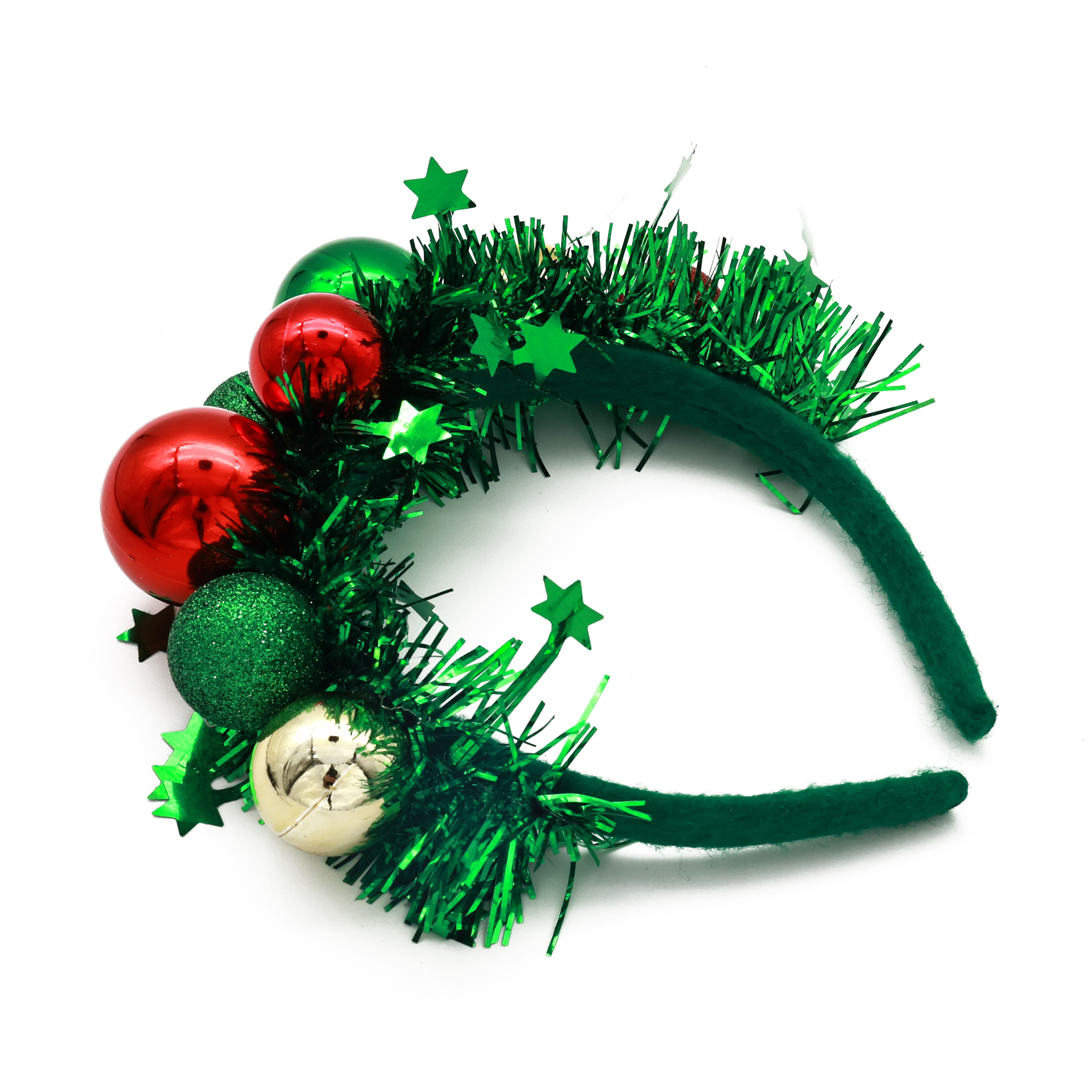 Tinsel &#x26; Ball Ornament Headband by Celebrate It&#x2122;