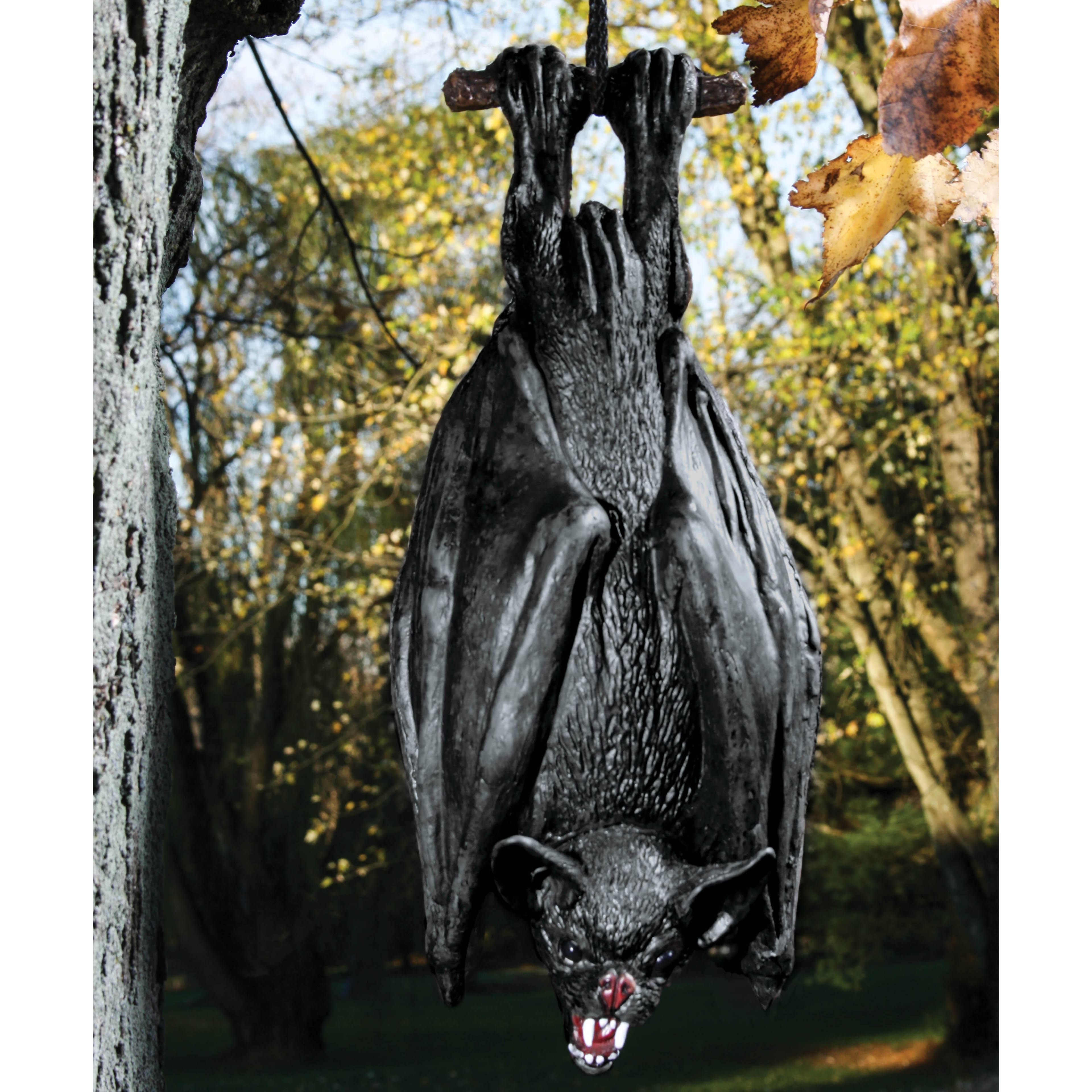 14.5&#x22; Hanging Black Bat by Ashland&#xAE;