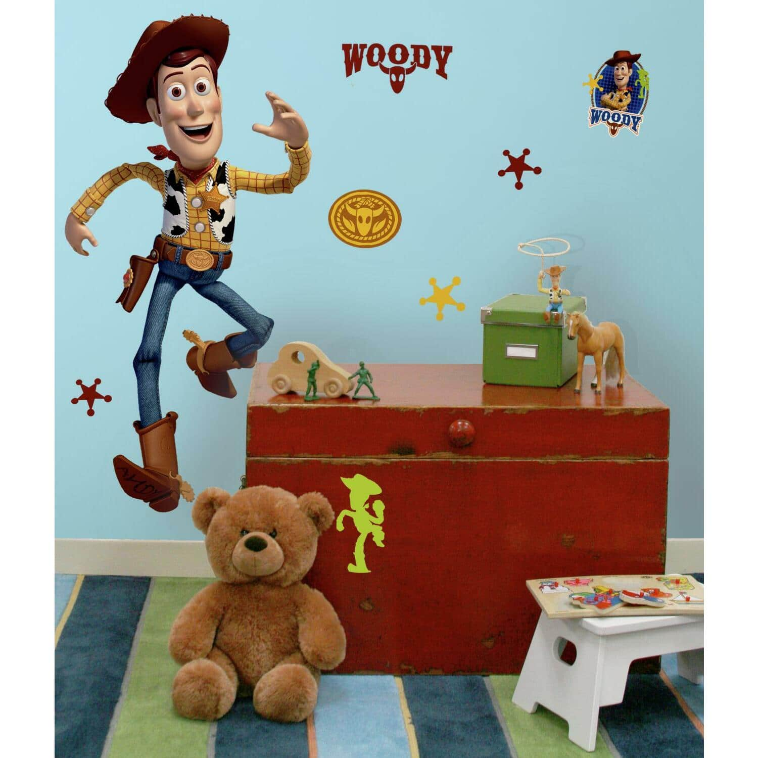 RoomMates Toy Story Woody Peel &#x26; Stick Wall Decal