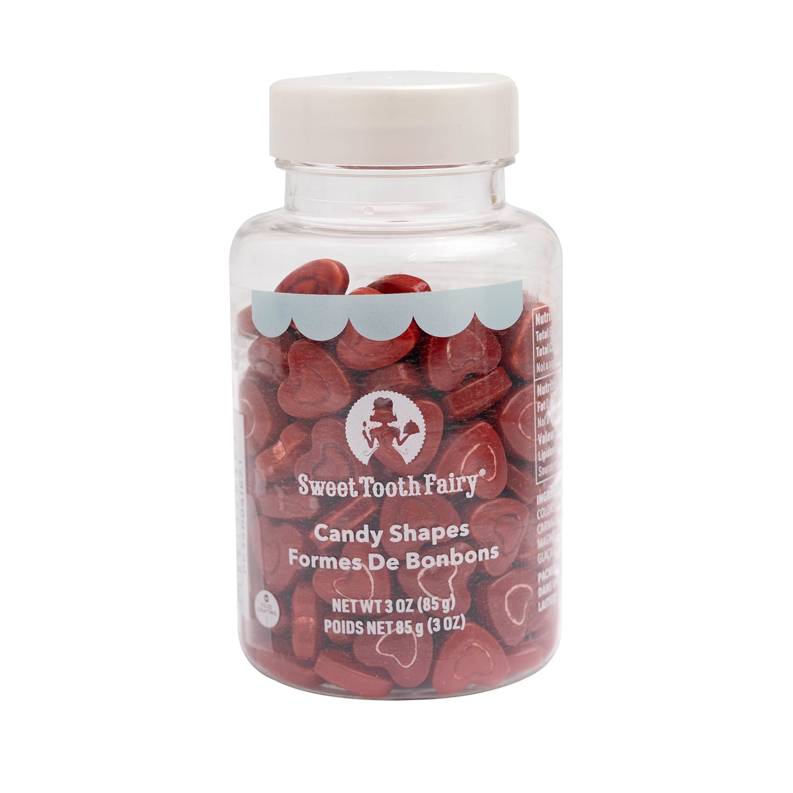 Sweet Tooth Fairy&#xAE; Red Jumbo Heart Candy Shapes