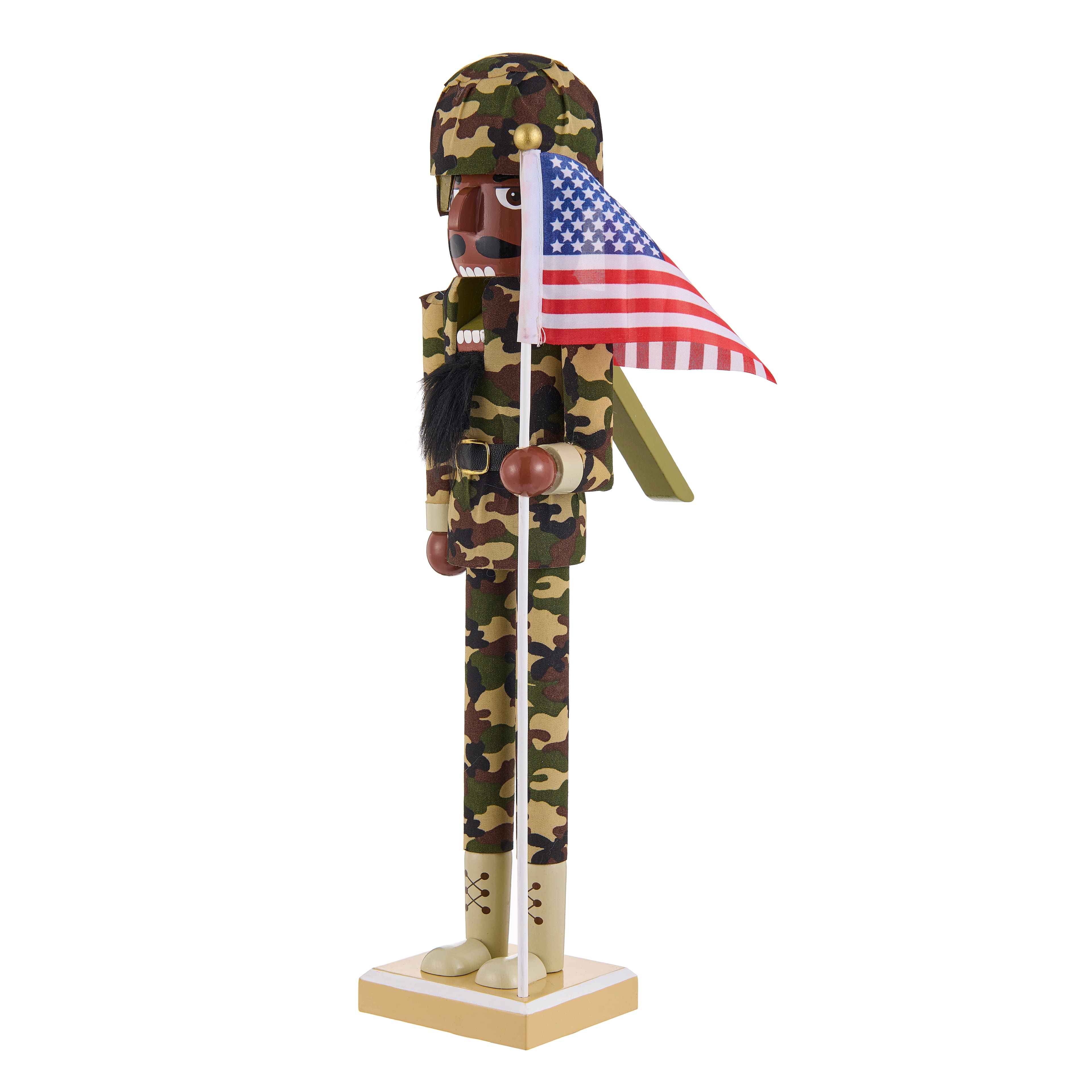 16&#x22; Army Nutcracker by Ashland&#xAE;