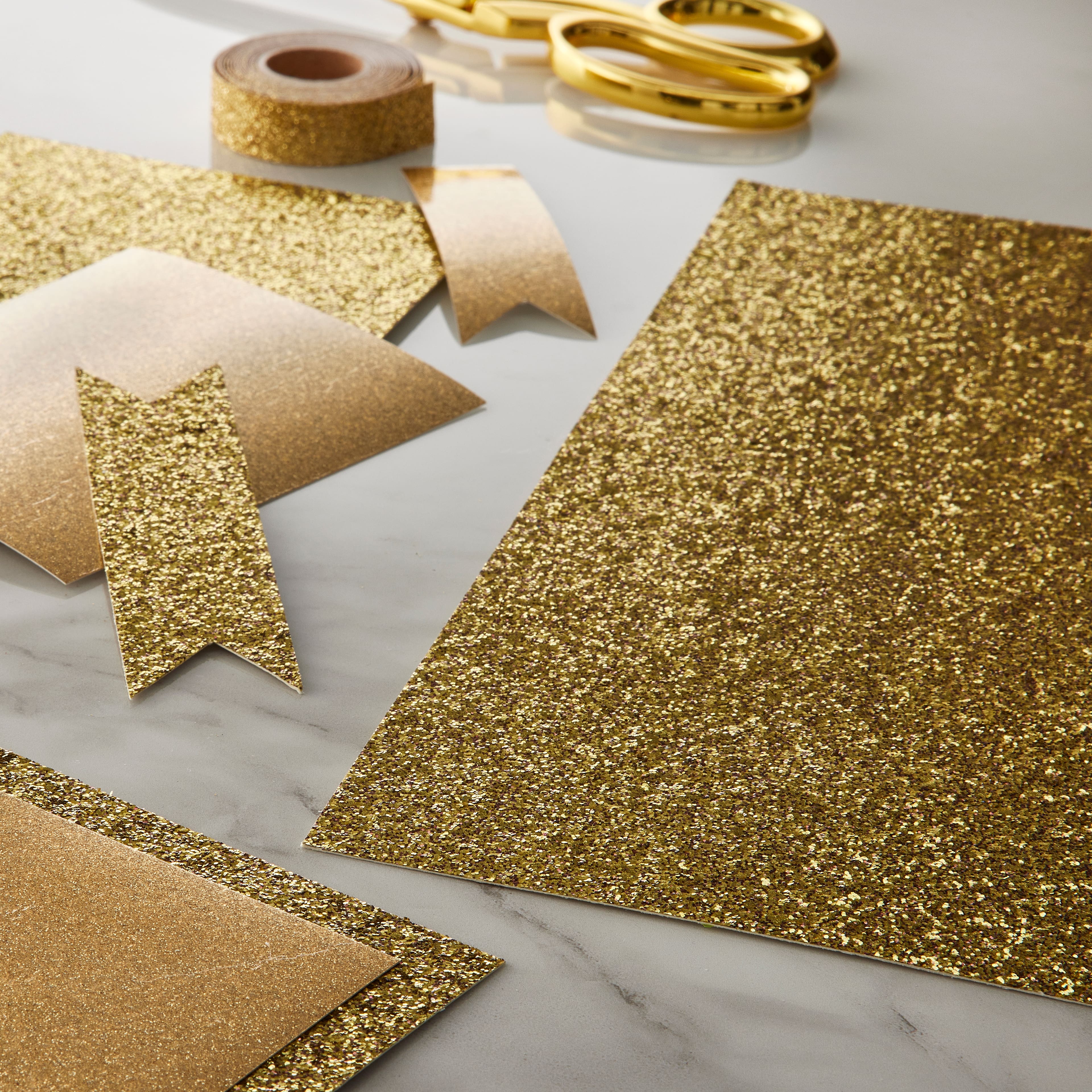 30 Pack: 12&#x22; x 12&#x22; Glitter Paper by Recollections&#x2122;