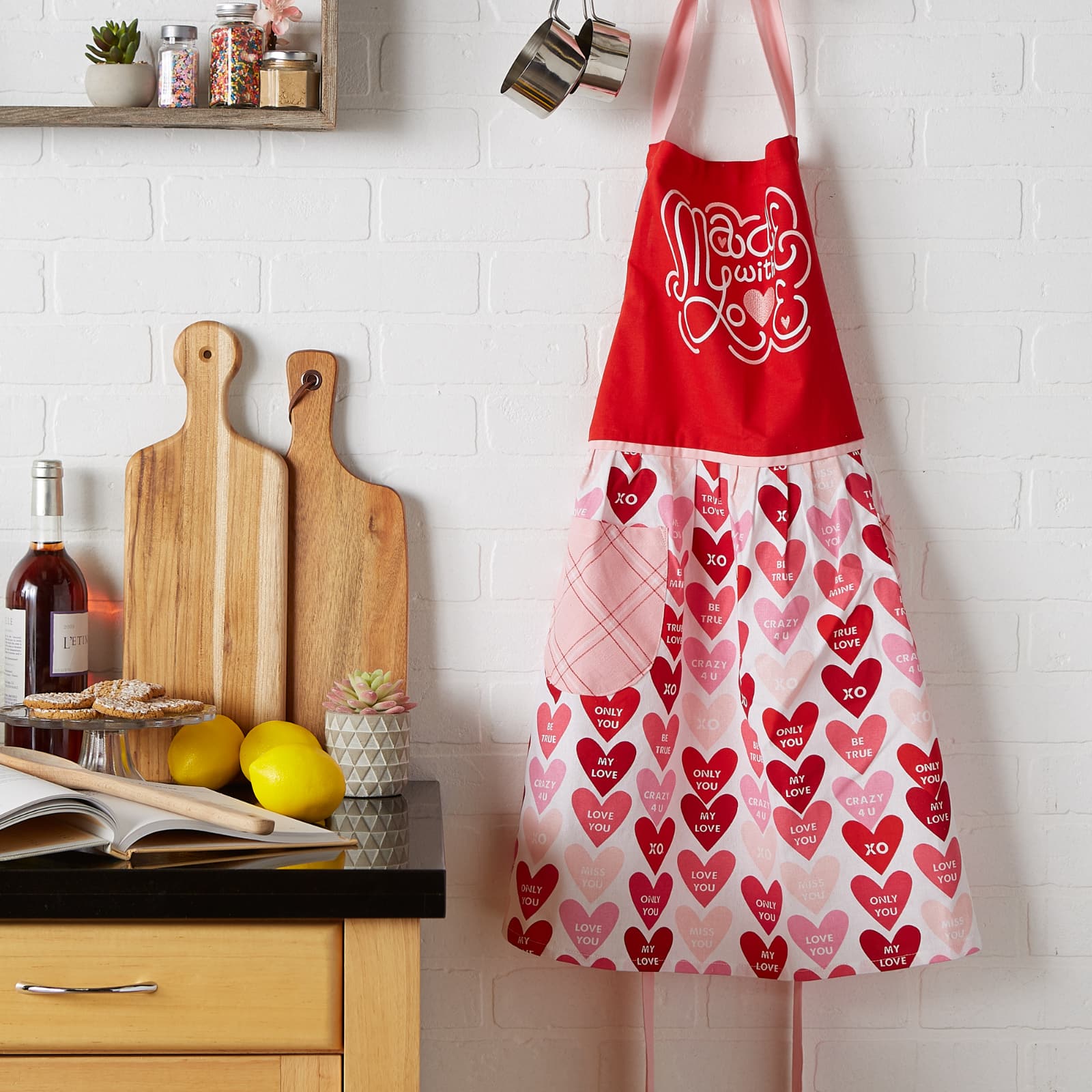 DII® Love Print Skirt Apron
