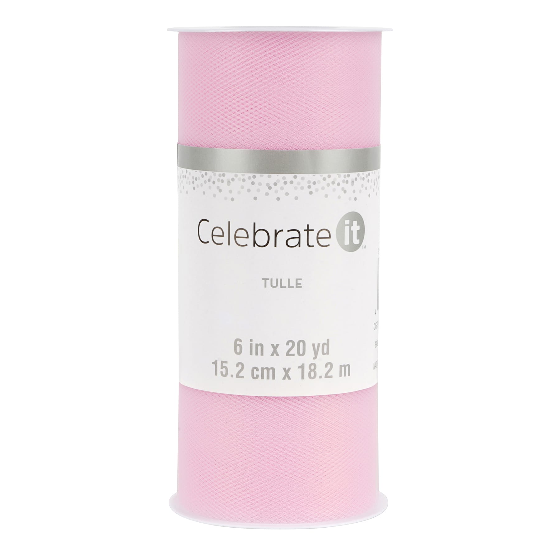24 Pack: 6&#x22; Solid Tulle Fabric by Celebrate It&#x2122; Occasions&#x2122;