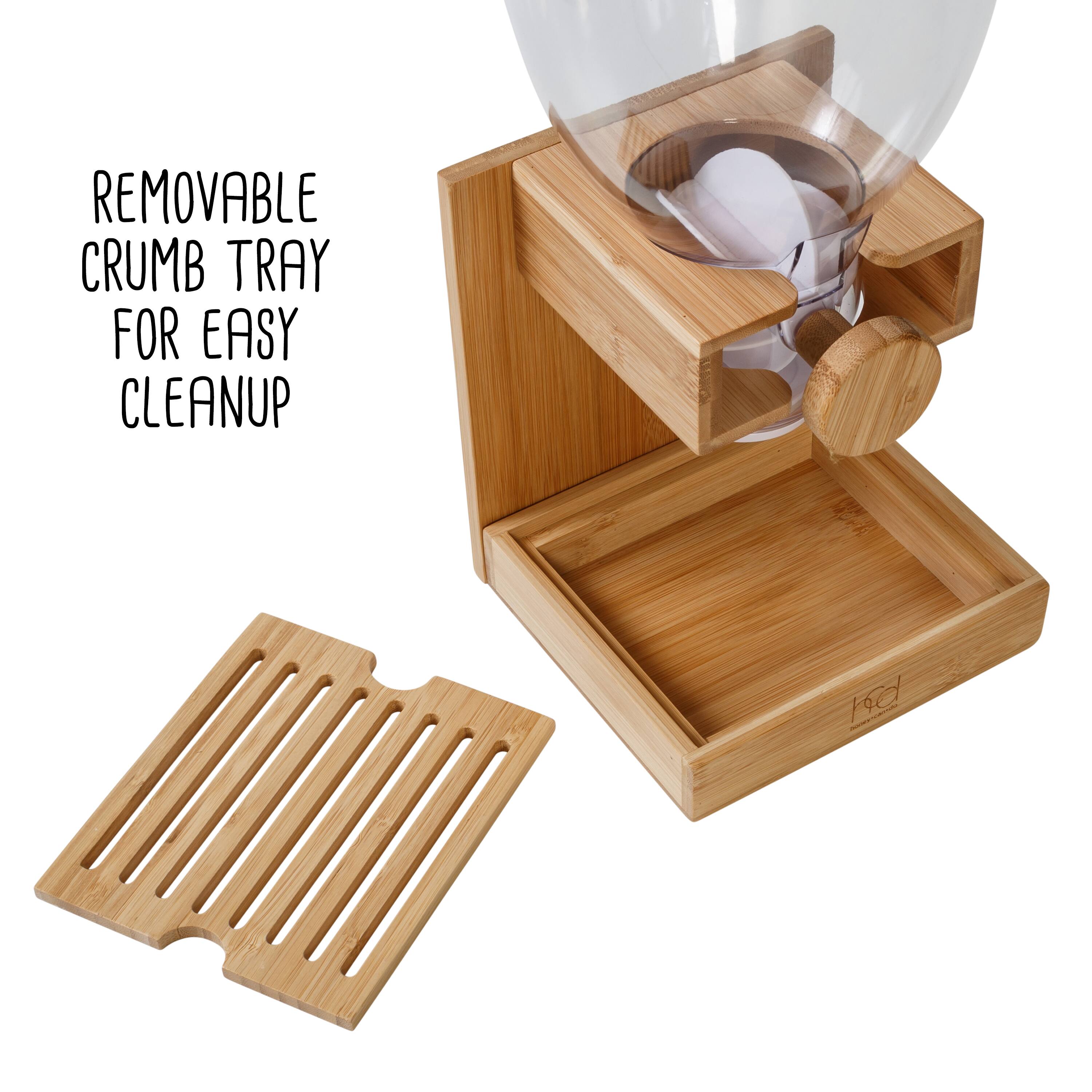 Natural Bamboo Cereal Dispenser