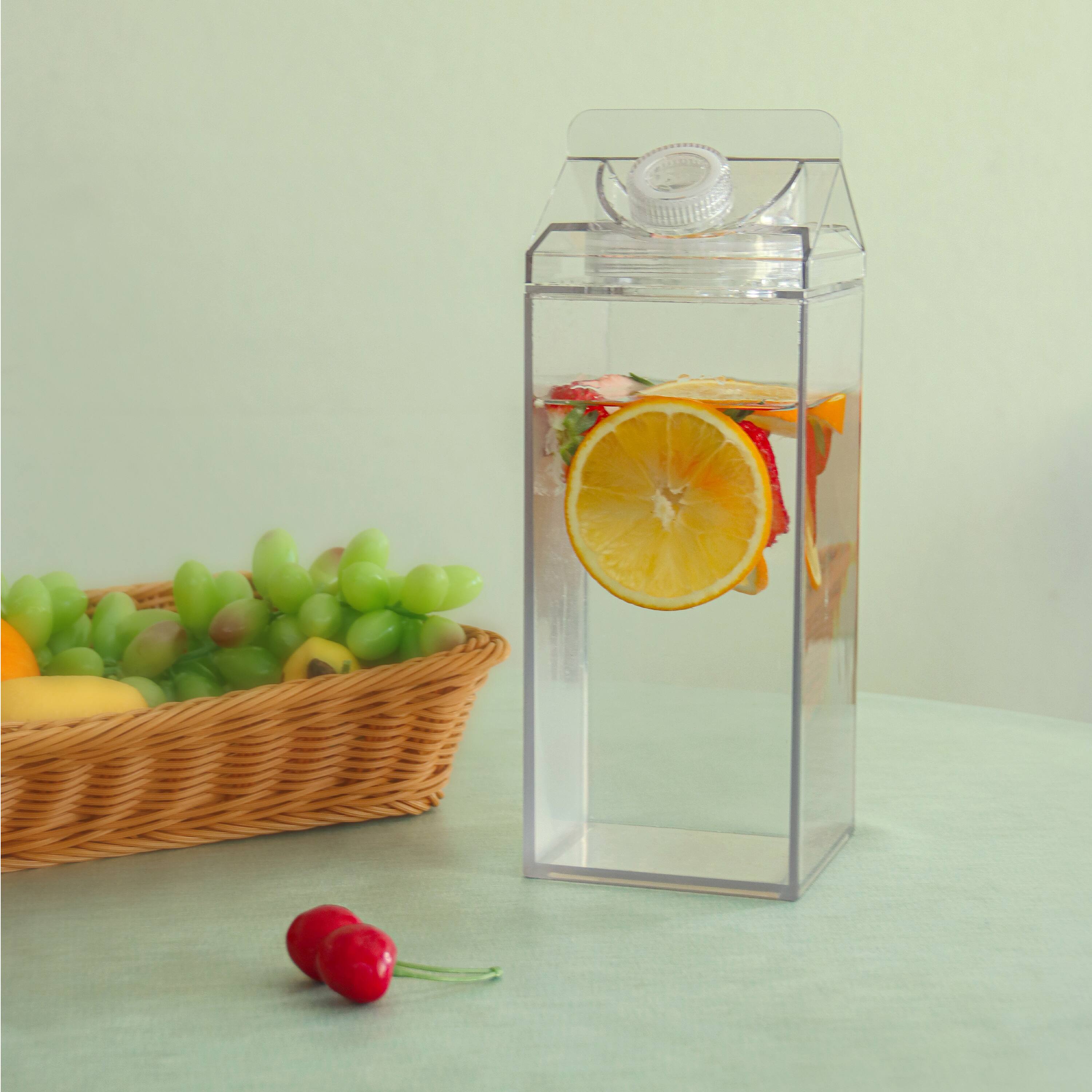 Kitchen Details 64oz. Clear Beverage Carton