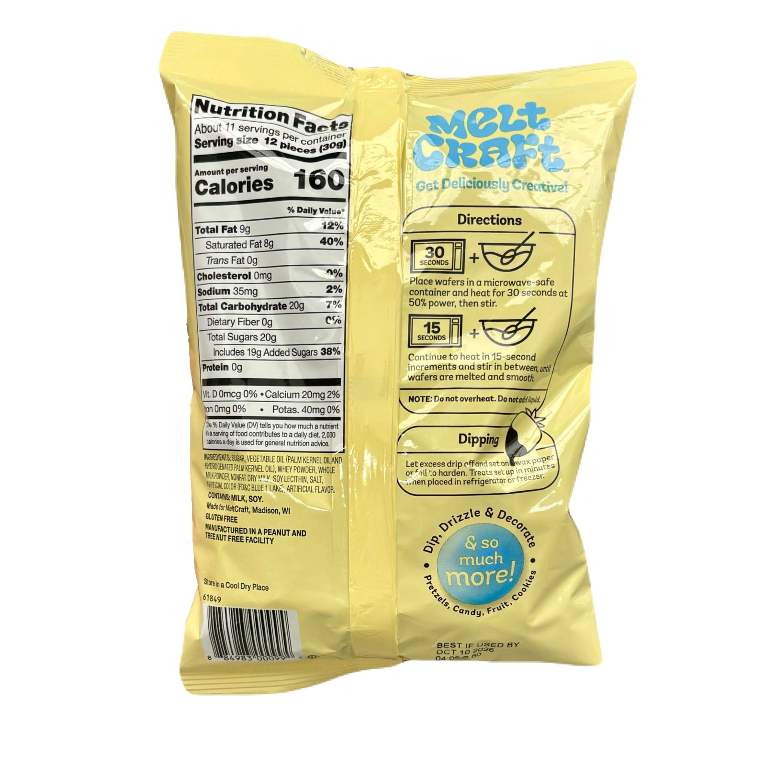 Melt Craft&#x2122; Vanilla Candy Wafers
