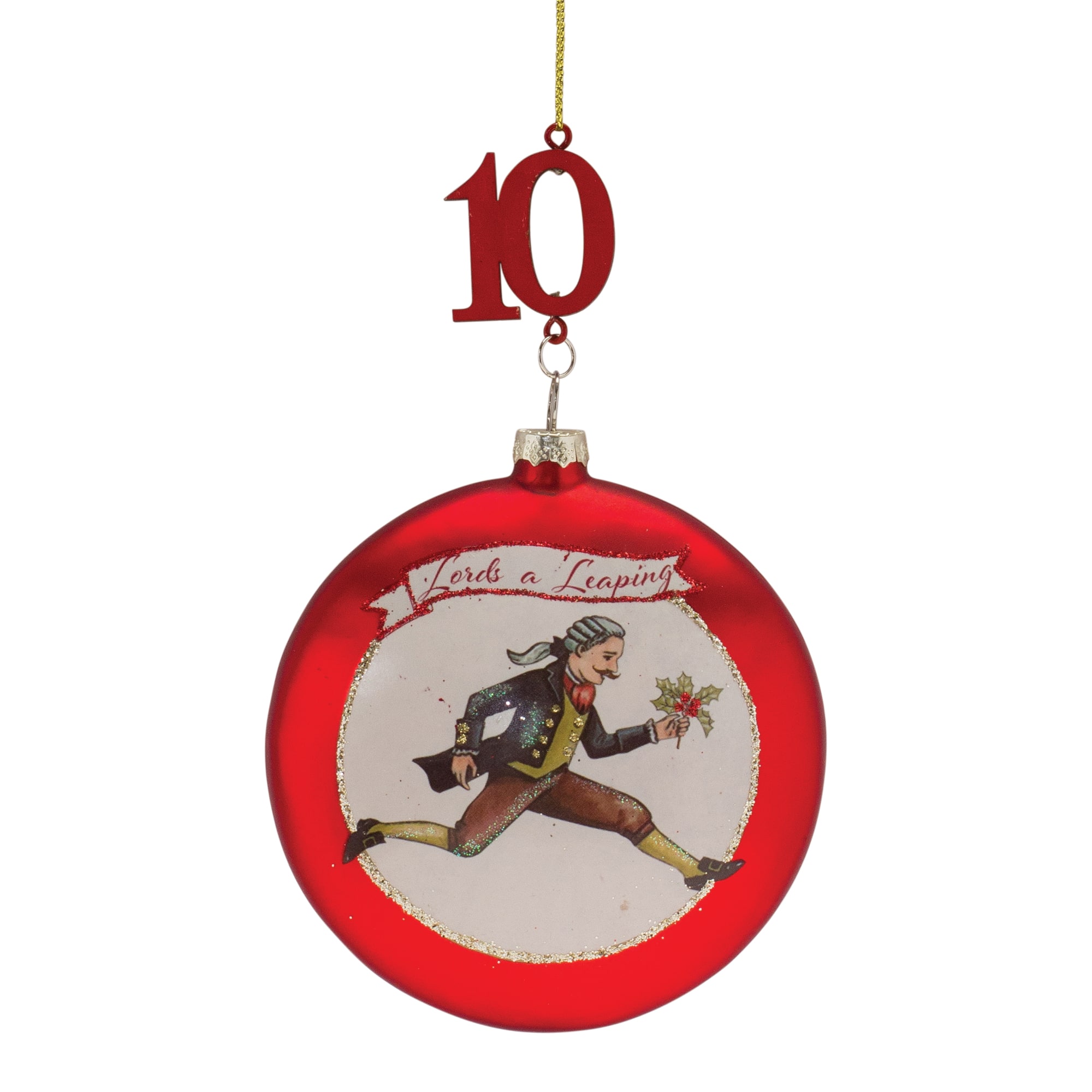 Twelve Days of Christmas Ornament Set
