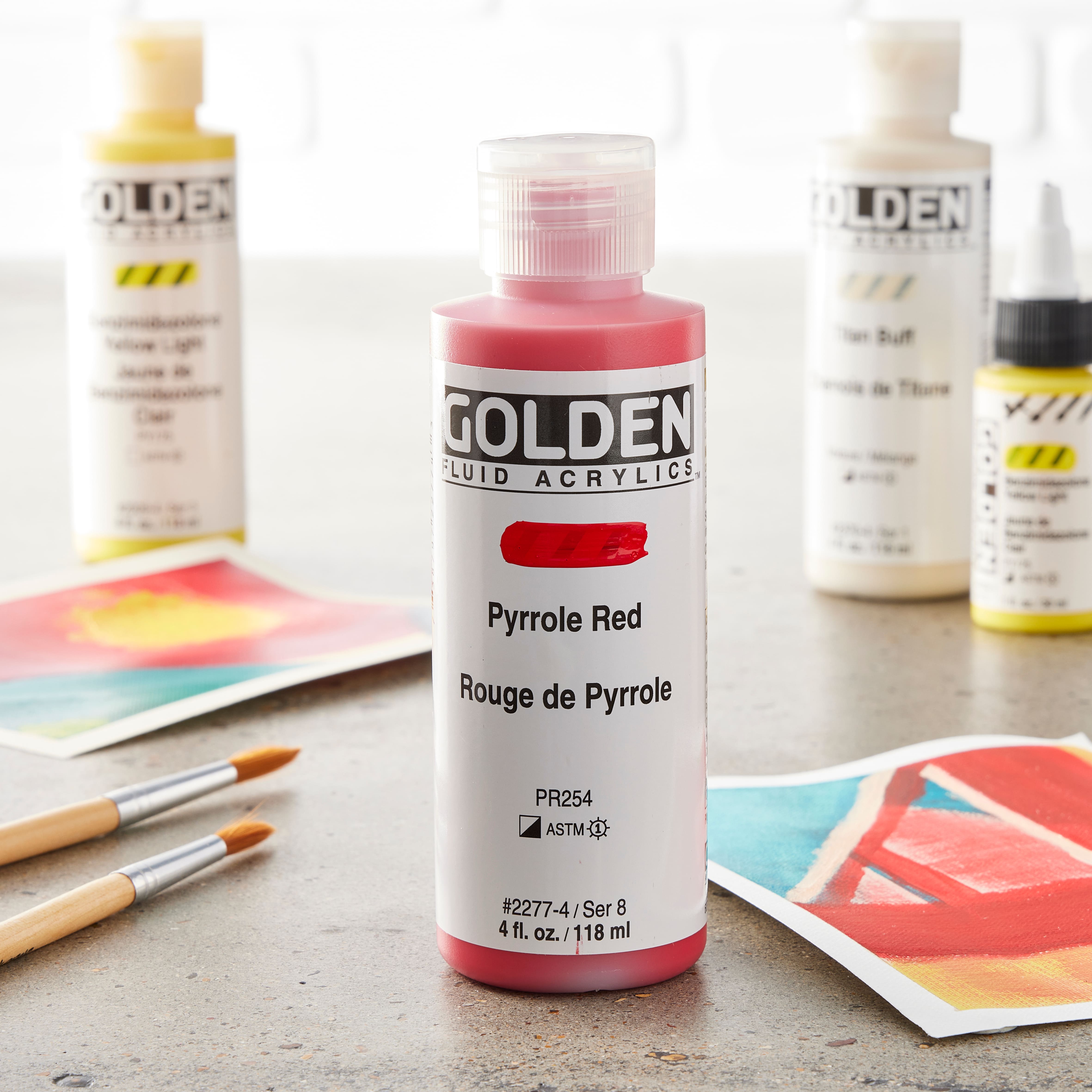 Golden&#xAE; Fluid Acrylics 4oz.