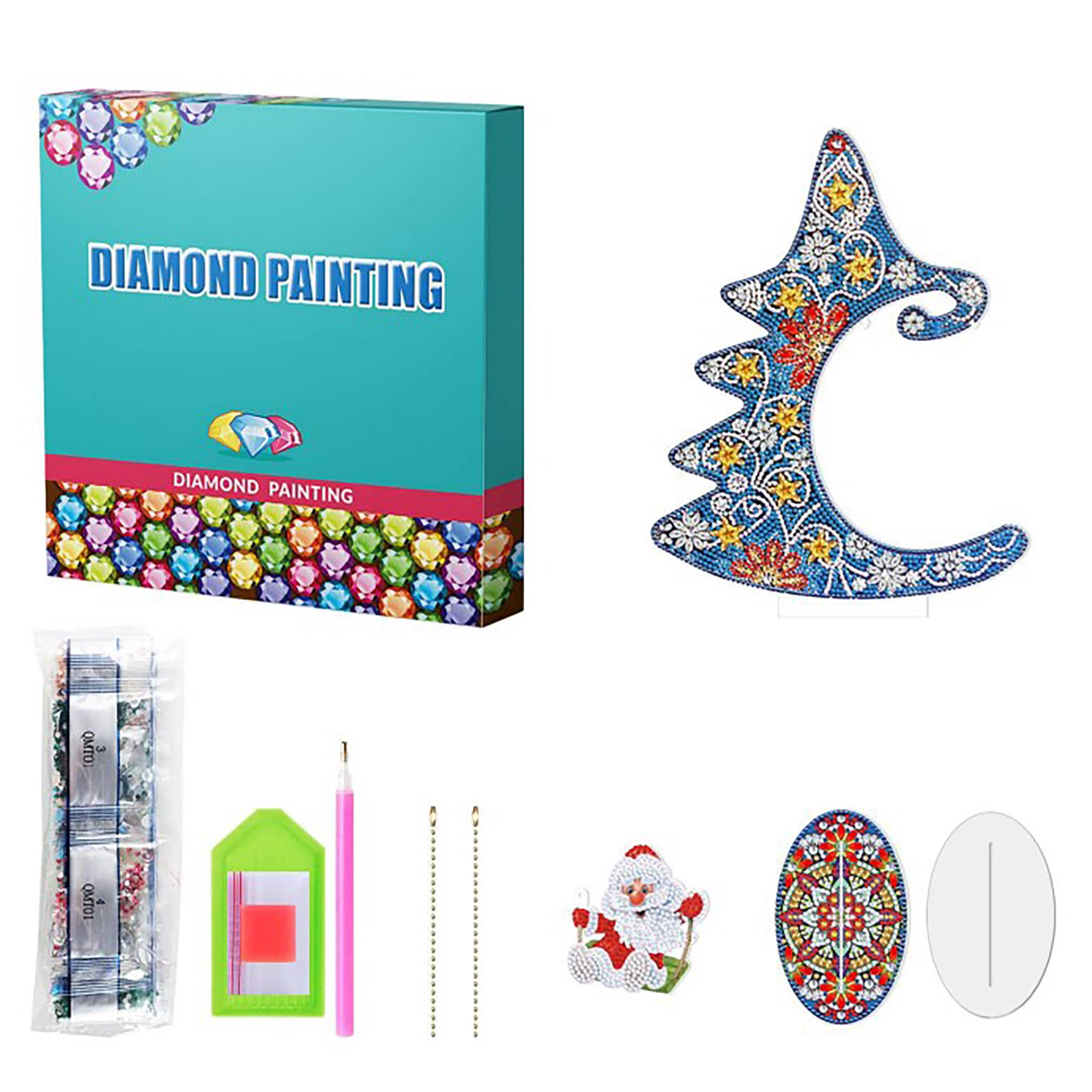 Sparkly Selections Girl on Swing 3D Table Decoration Diamond Painting