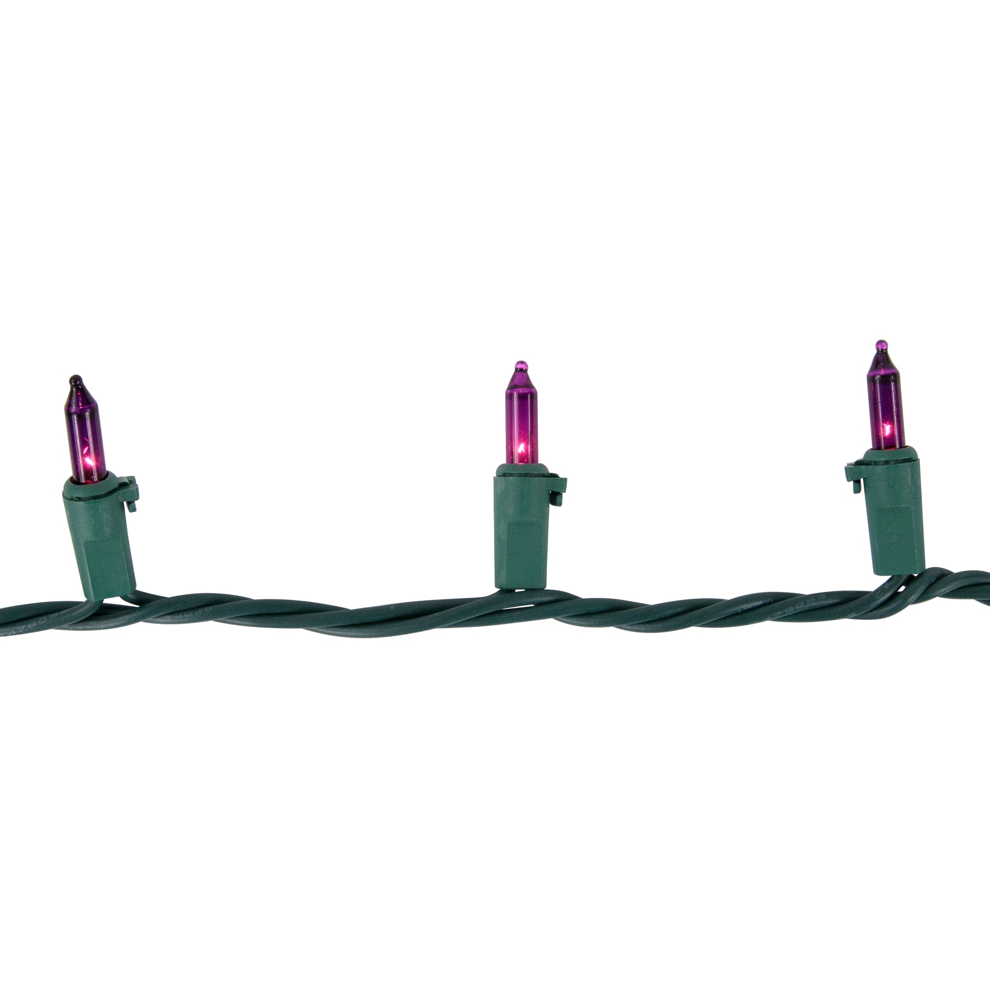 50ct. Mini Christmas String Lights with Green Wire