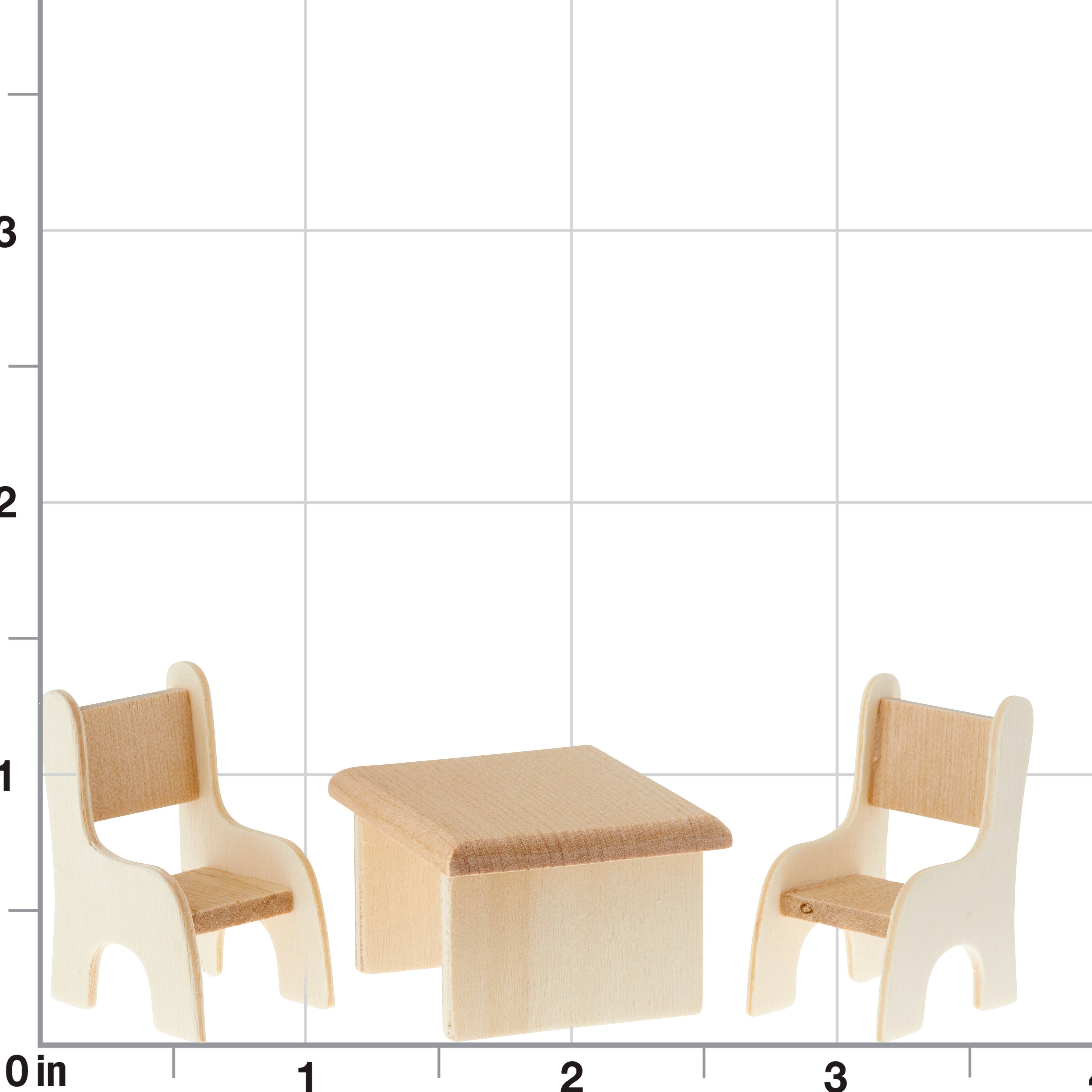 12 Pack: Mini Table &#x26; Chairs by Make Market&#xAE;