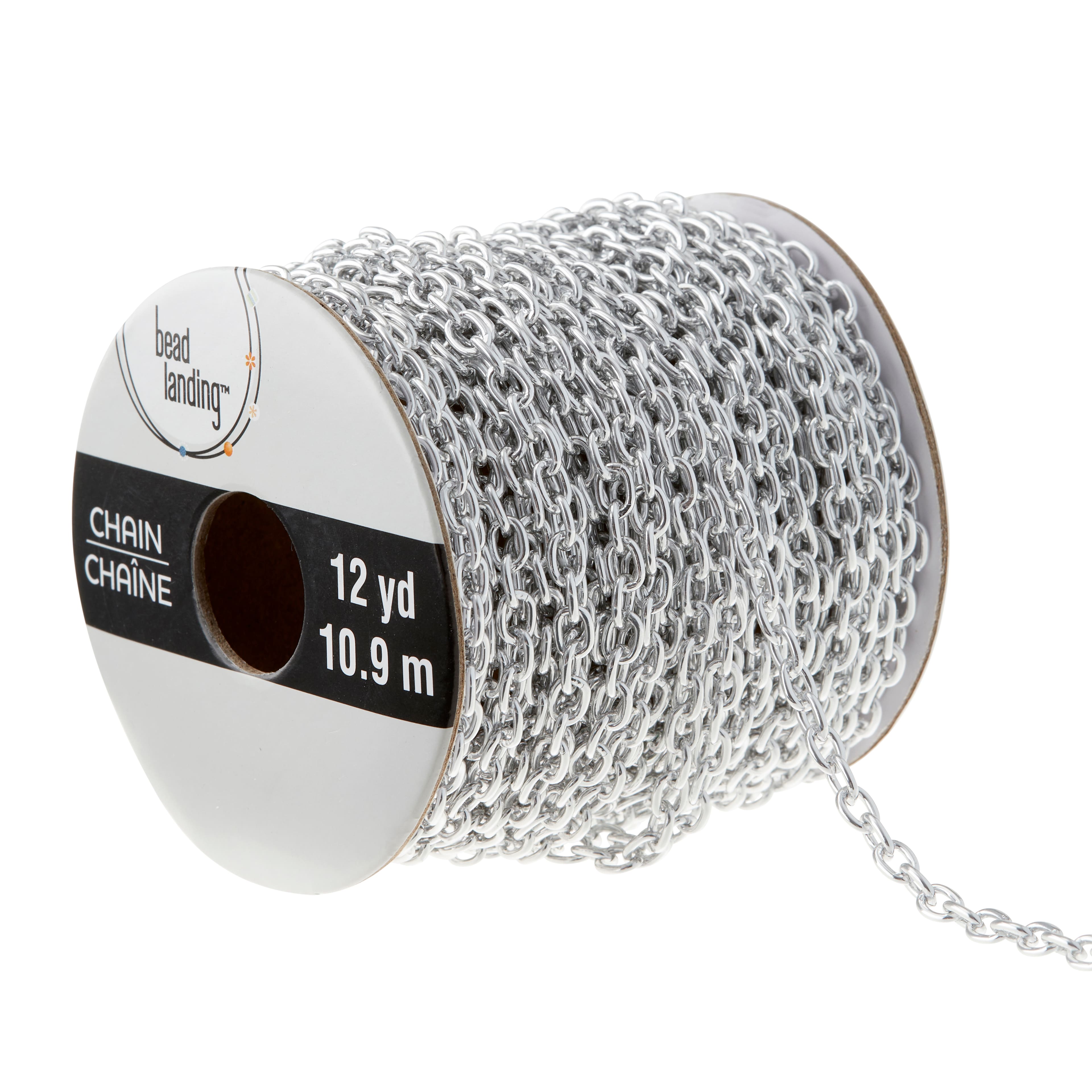 6 Pack: Silver Fine Chain Spool by Bead Landing™