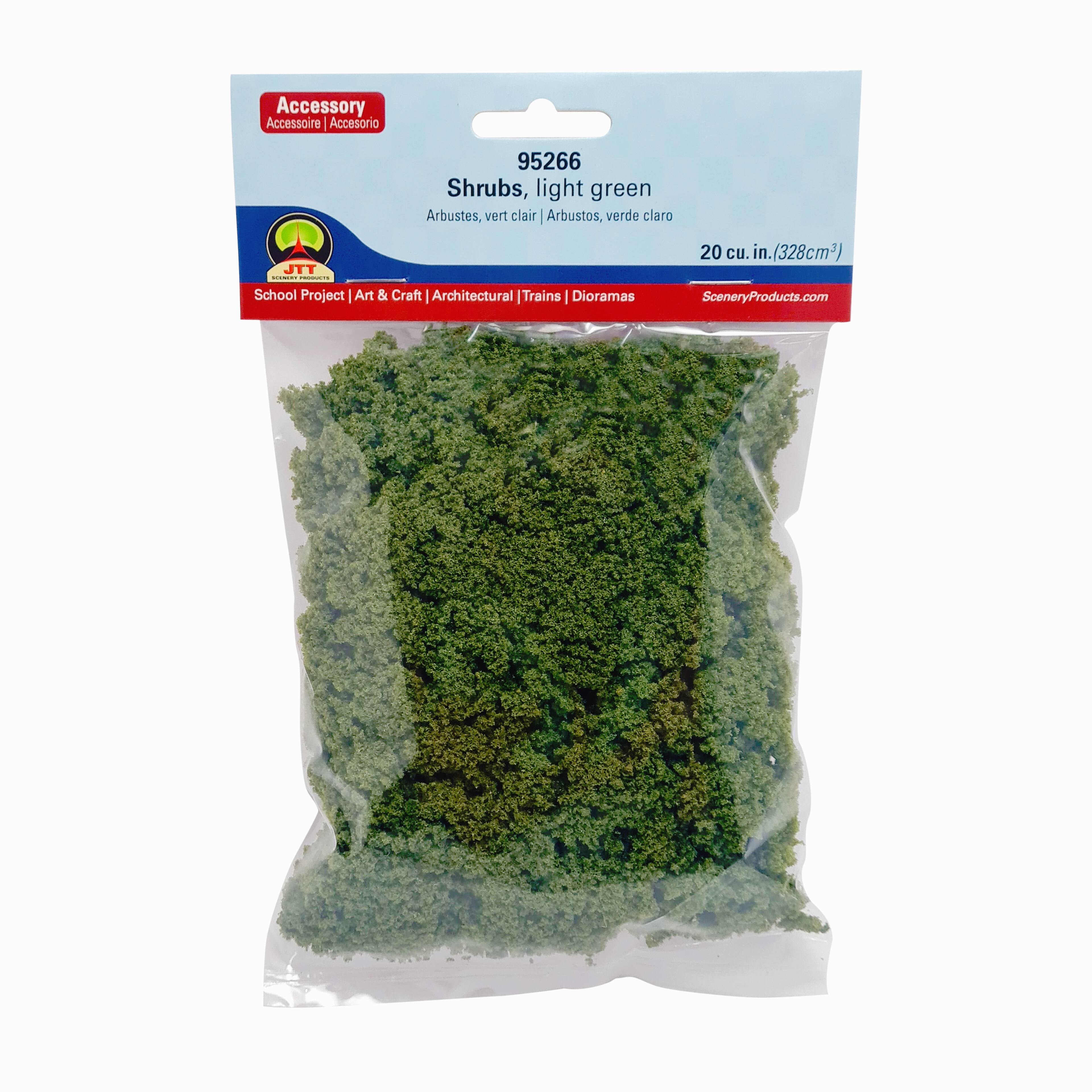 JTT Scenery Products Light Green Shrubs