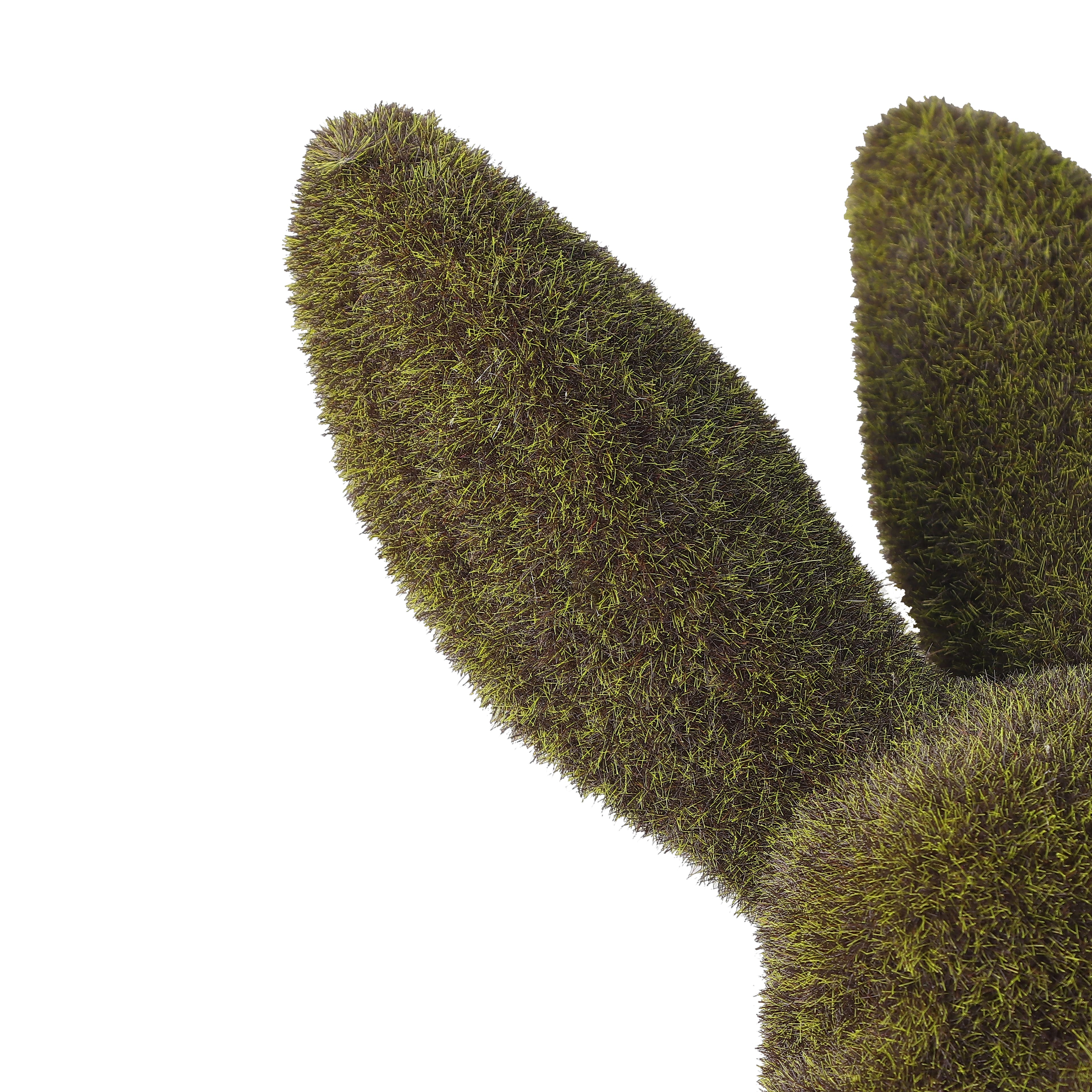 18&#x22; Faux Grass Tabletop Bunny with Scarf &#x26; Pocket Watch by Ashland&#xAE;