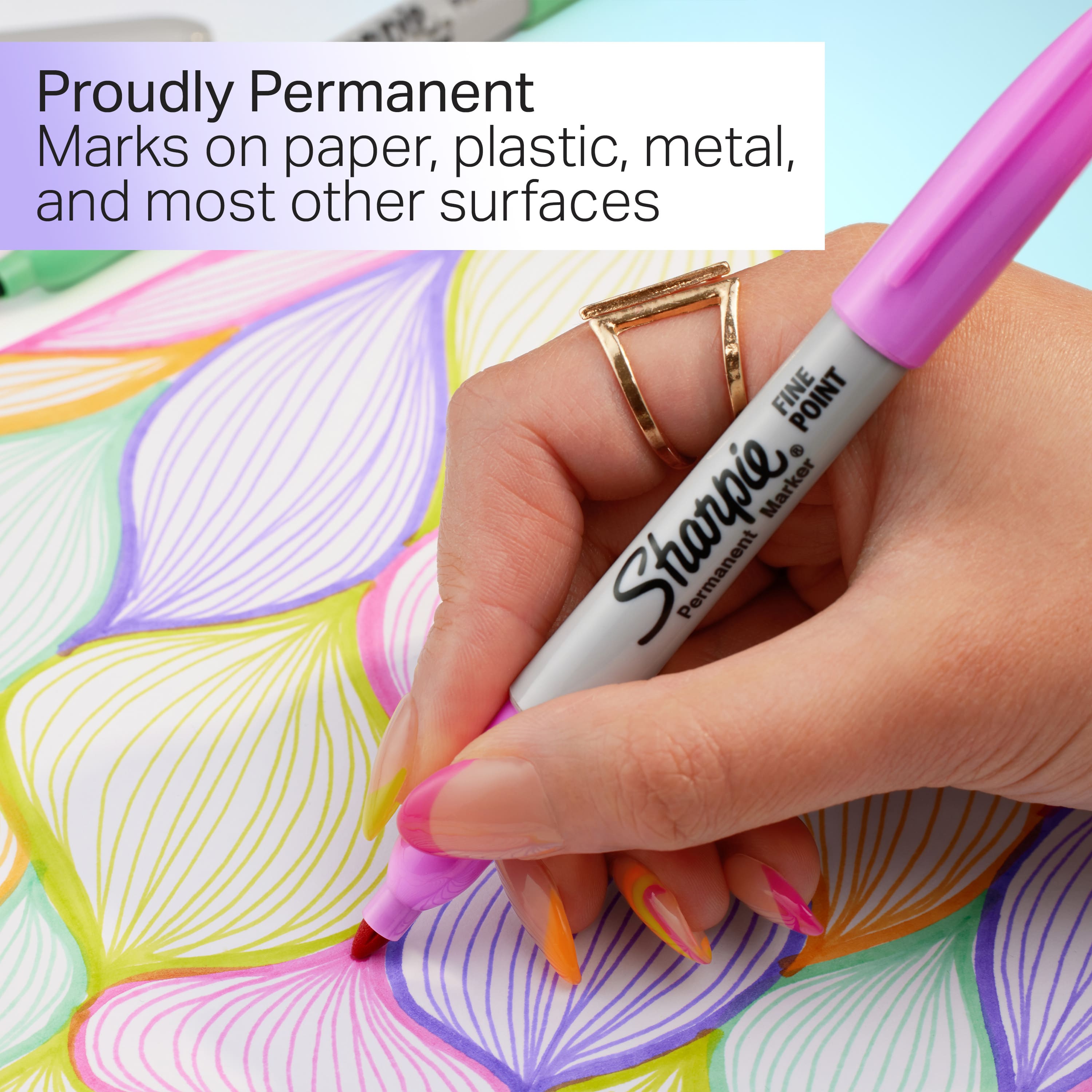 Sharpie&#xAE; Glam Pop Fine Point Permanent Markers