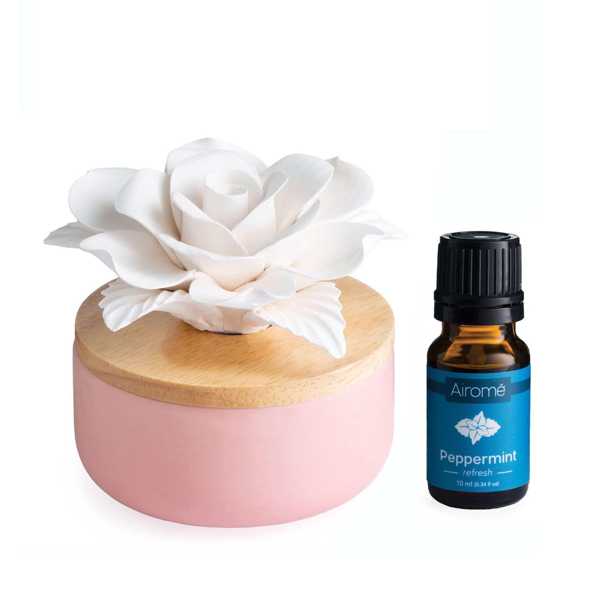 Airom&#xE9; Rose Porcelain Passive Diffuser