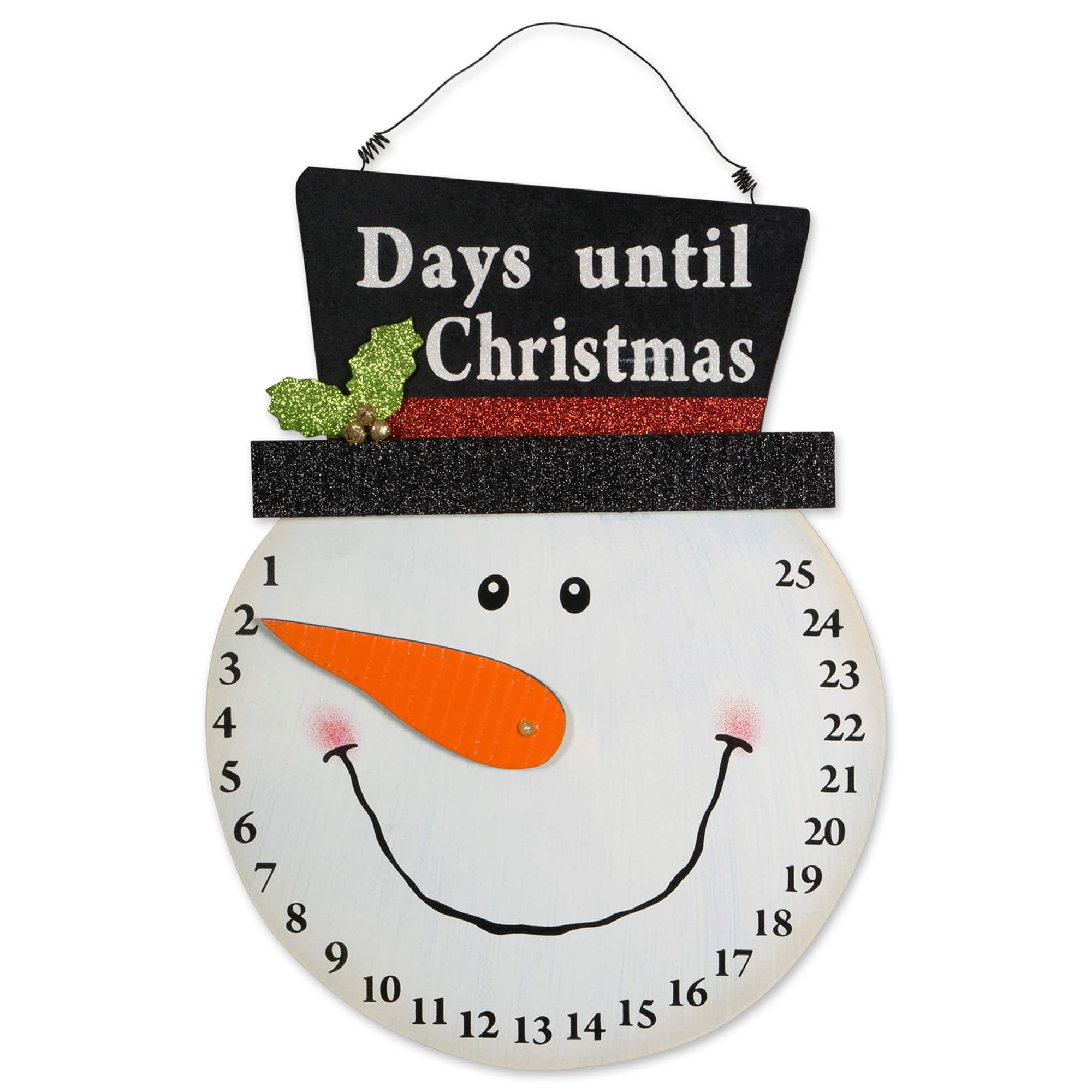 DII® Snowman Days Til Christmas Hanging Sign