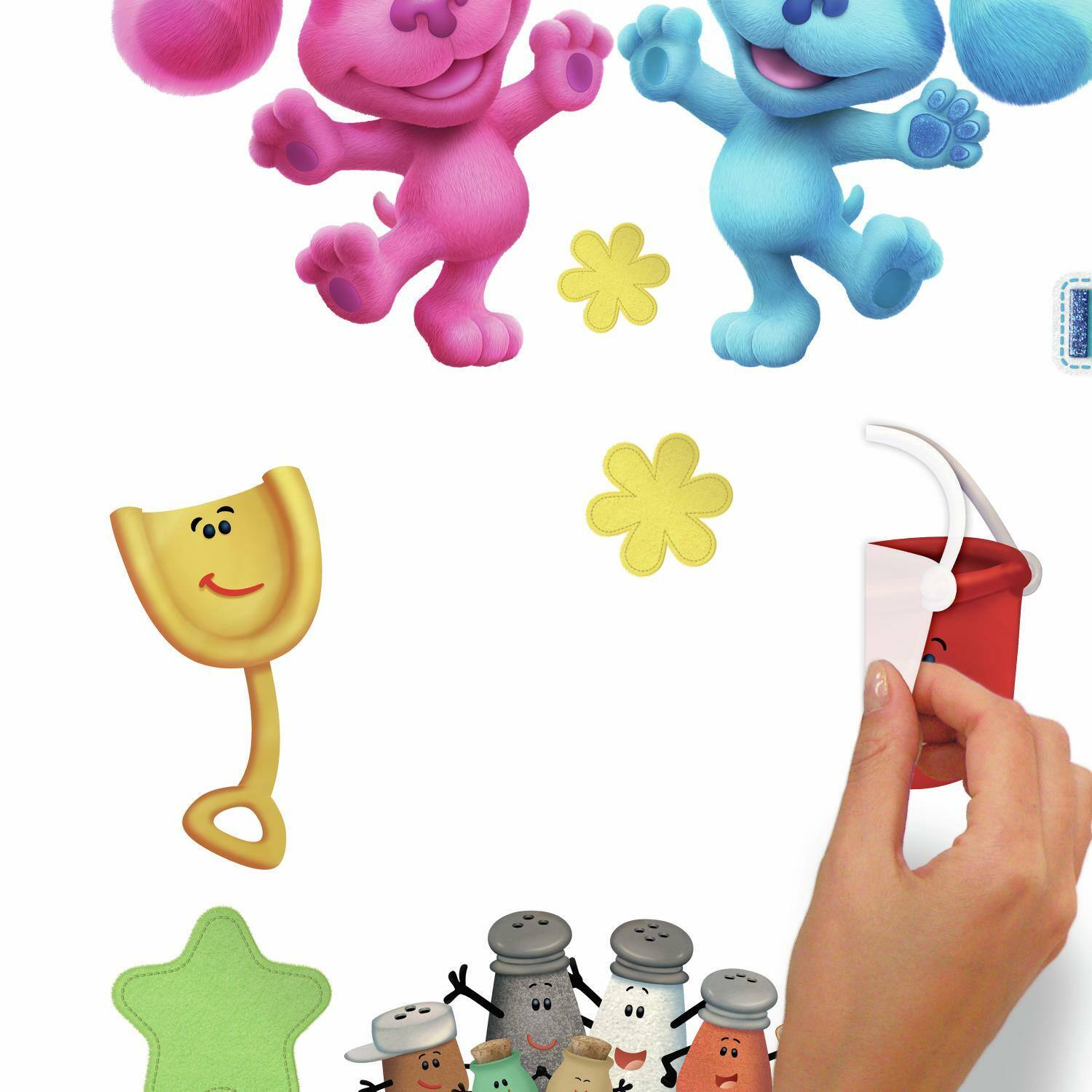RoomMates Blue&#x27;s Clues Peel &#x26; Stick Wall Decals