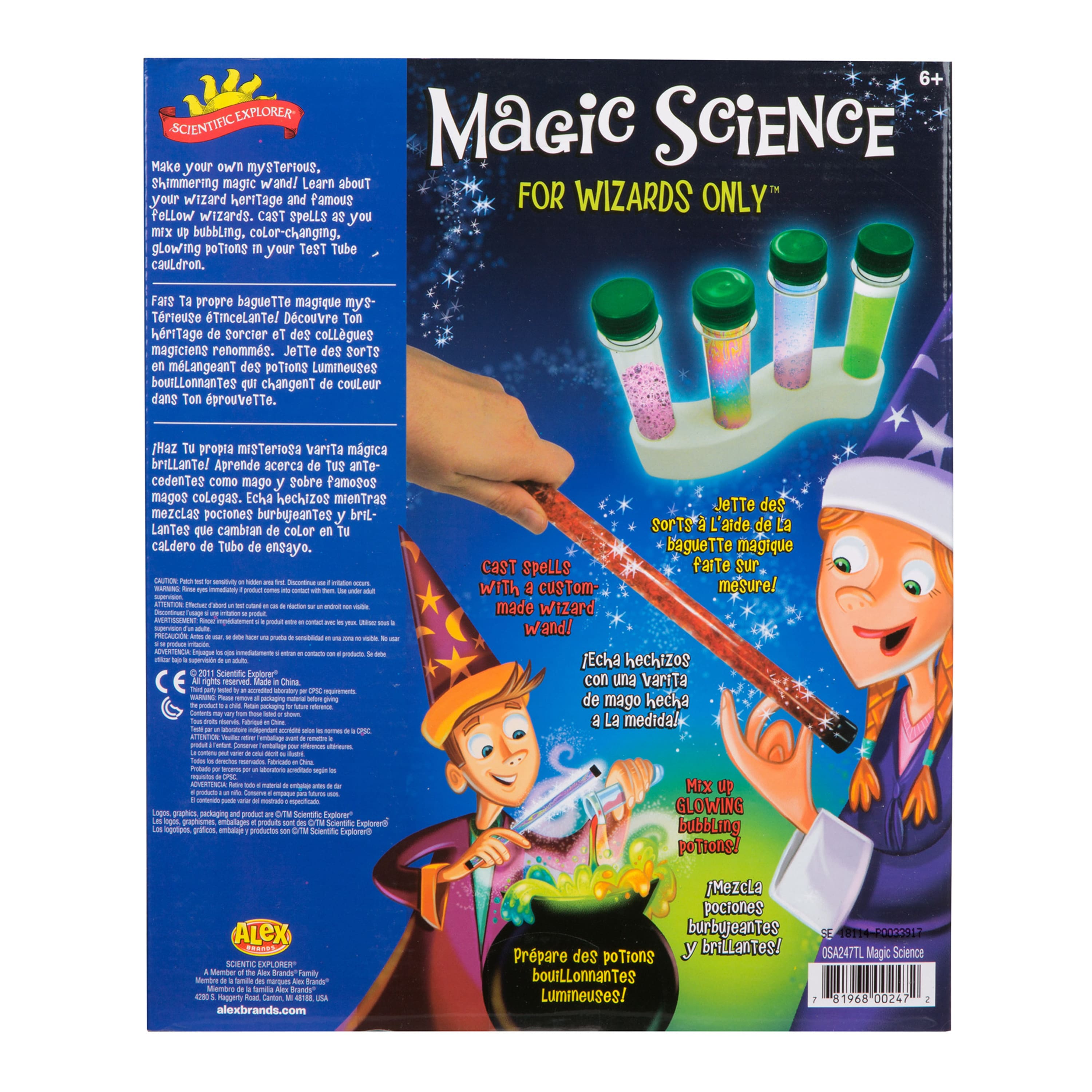 ALEX Toys Scientific Explorer Magic Science for Wizards Only Kids Science Kit