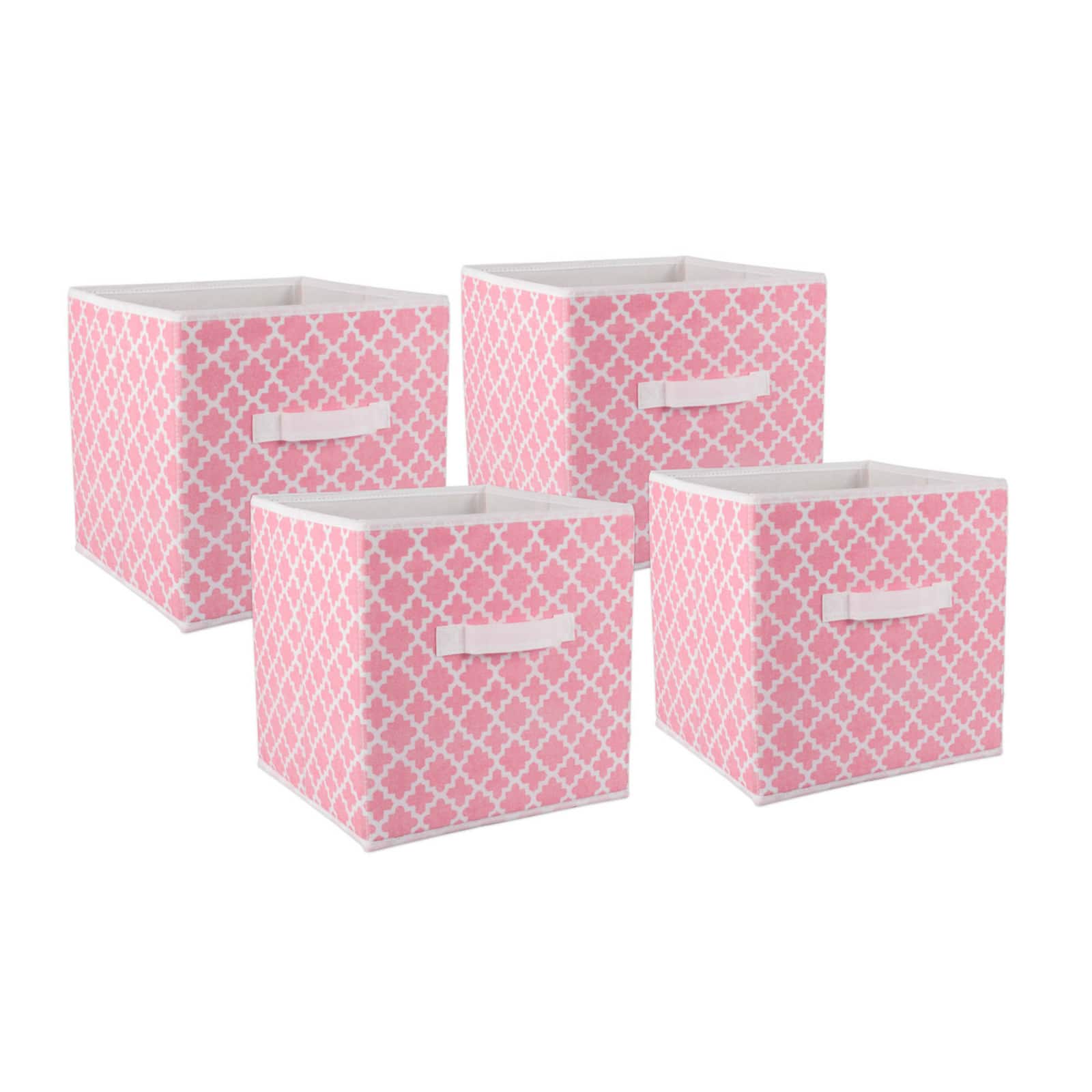 DII® 11" Nonwoven Polyester Lattice Storage Cubes, 4ct.
