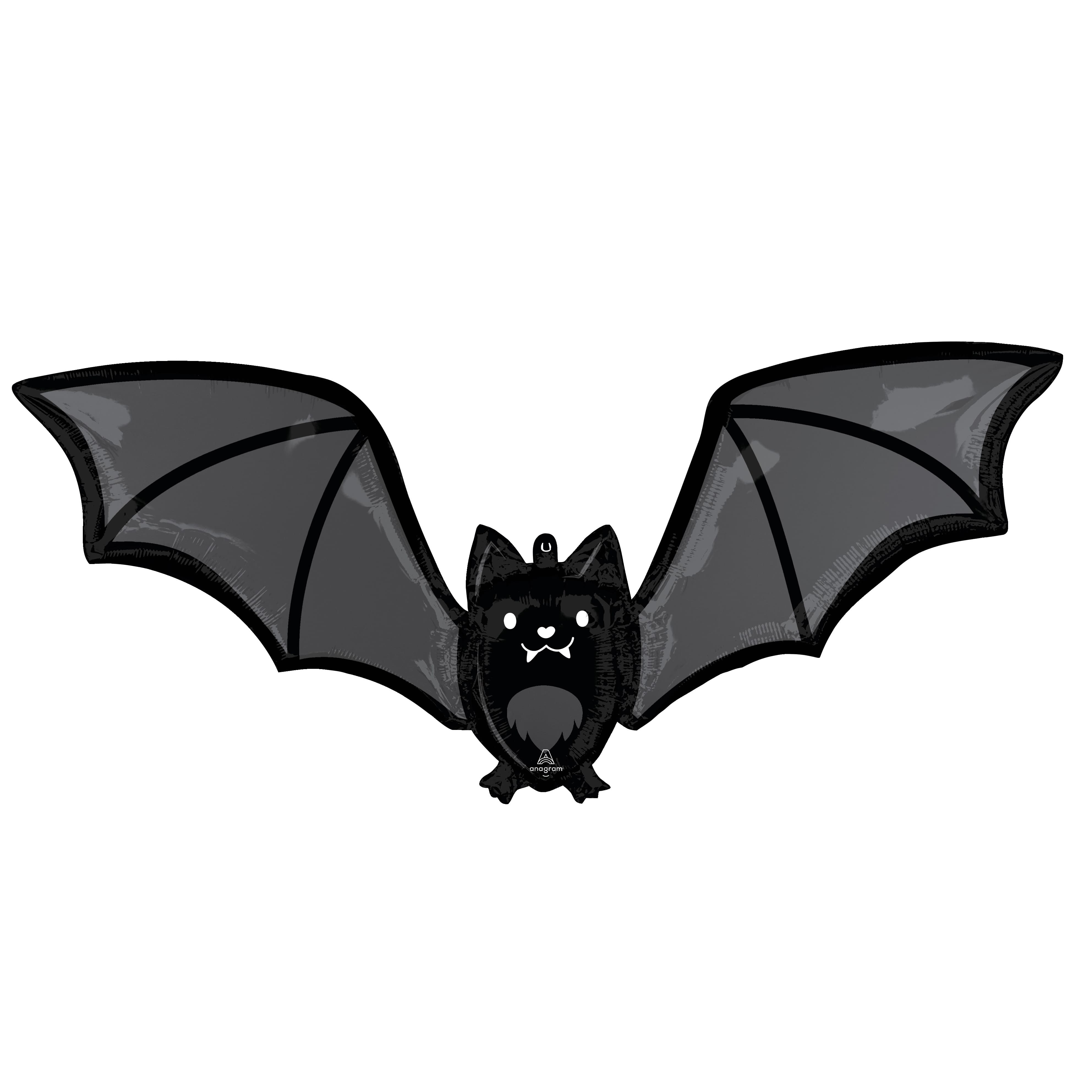 42&#x22; Glow Batty Bat Foil Balloon