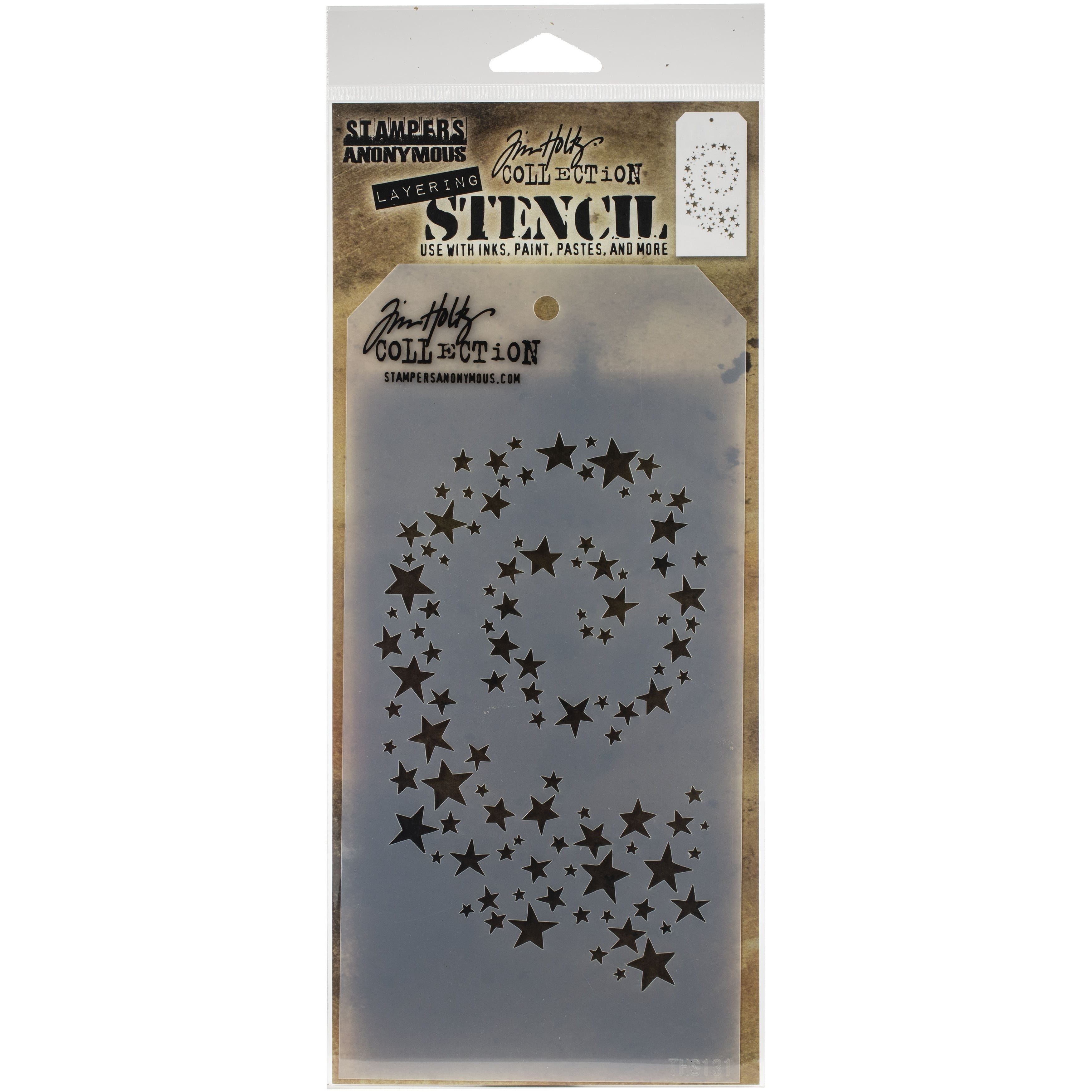 Stampers Anonymous Tim Holtz® Hocus Pocus Layered Stencil, 4" x 8.5"