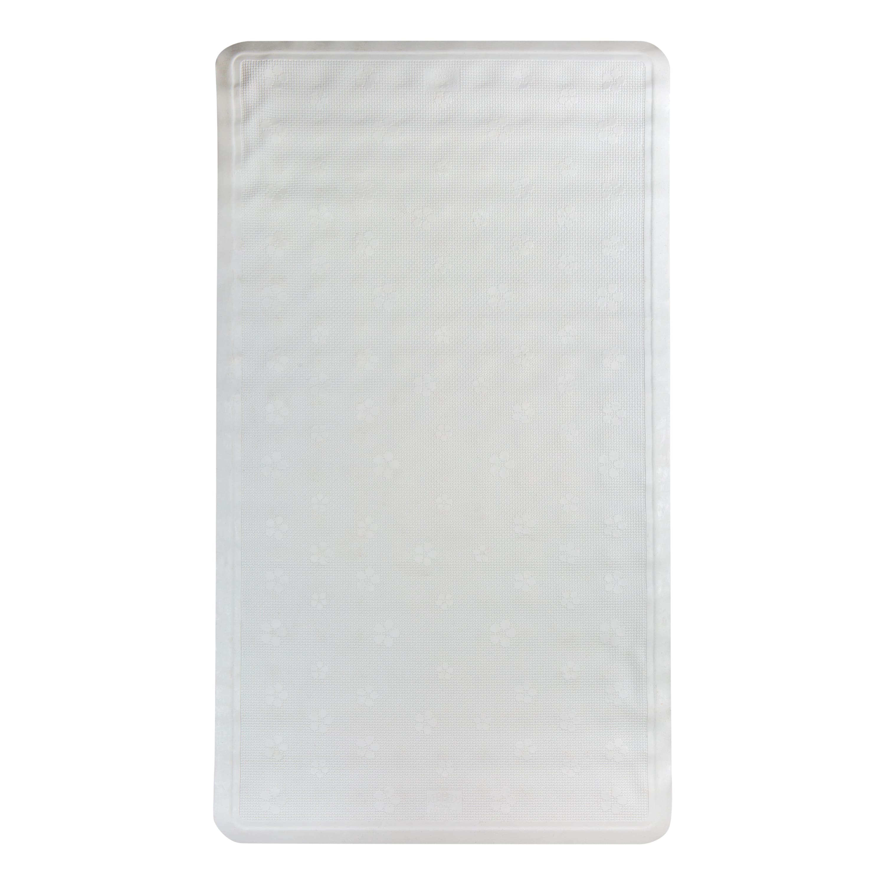 Bath Bliss White Large Bath Mat