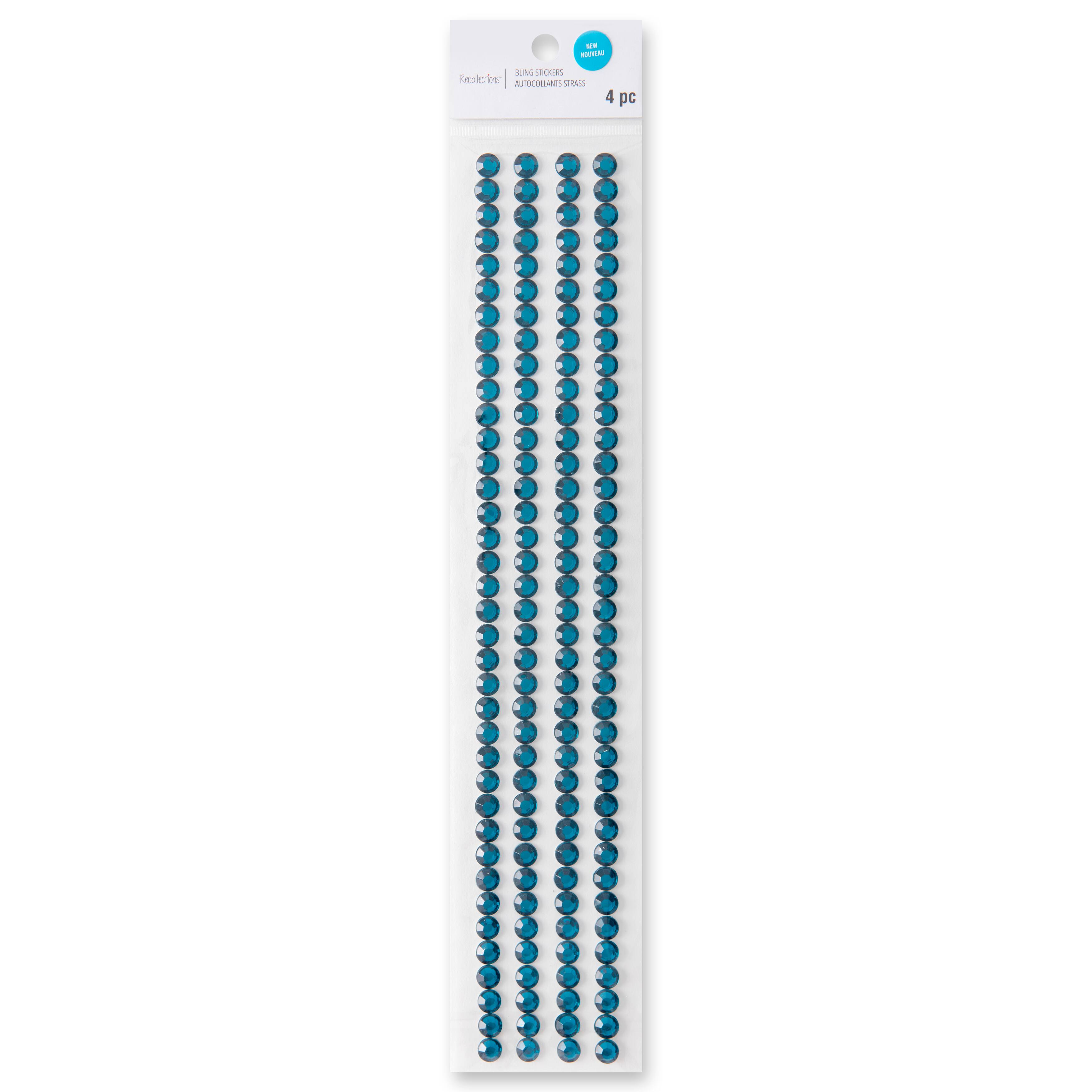 Teal Bling Stickers by Recollections&#x2122;