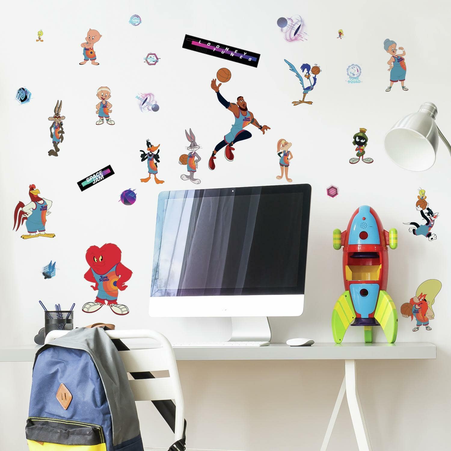 RoomMates Space Jam Peel &#x26; Stick Wall Decals