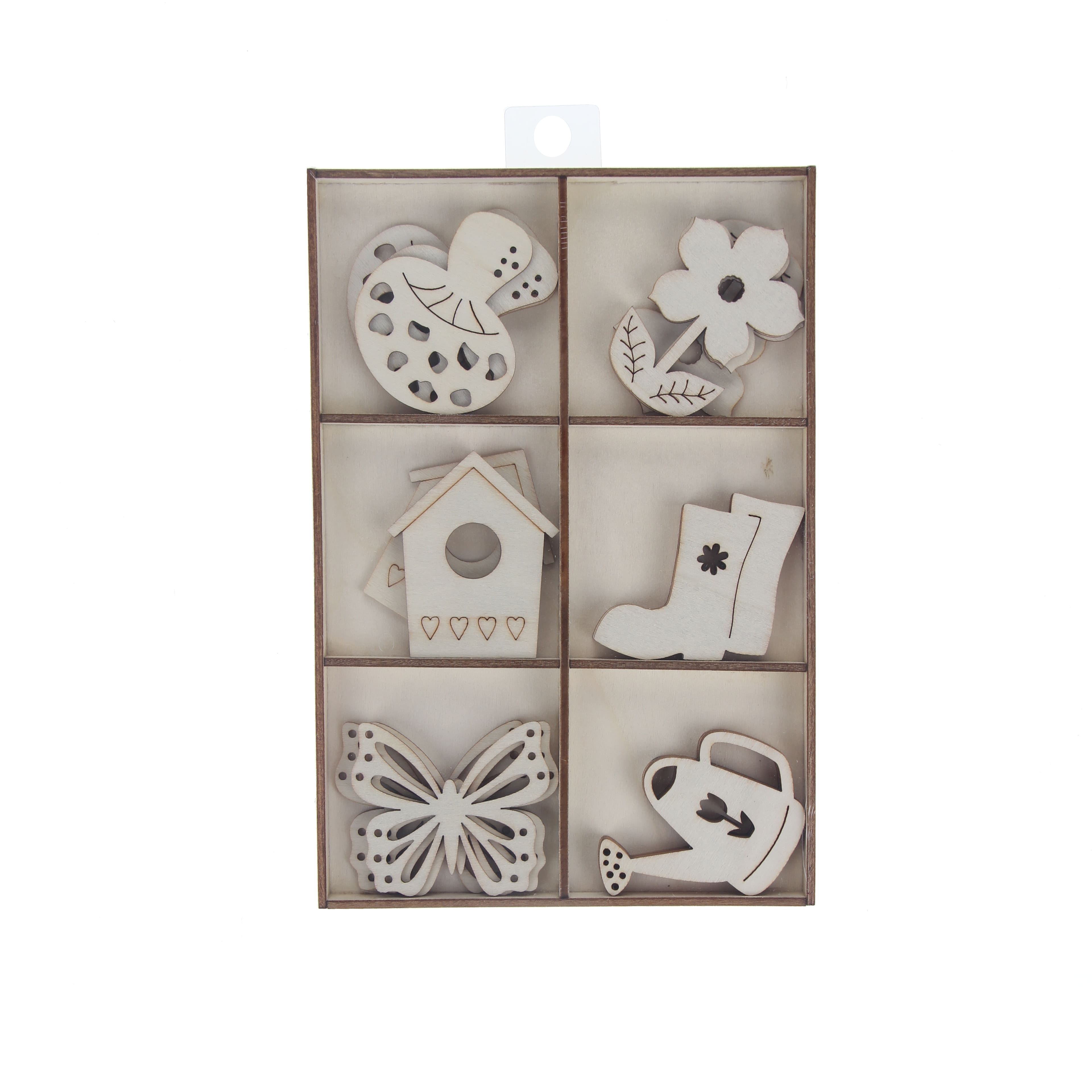 Garden DIY Plywood Shapes, 24ct. by Make Market&#xAE;