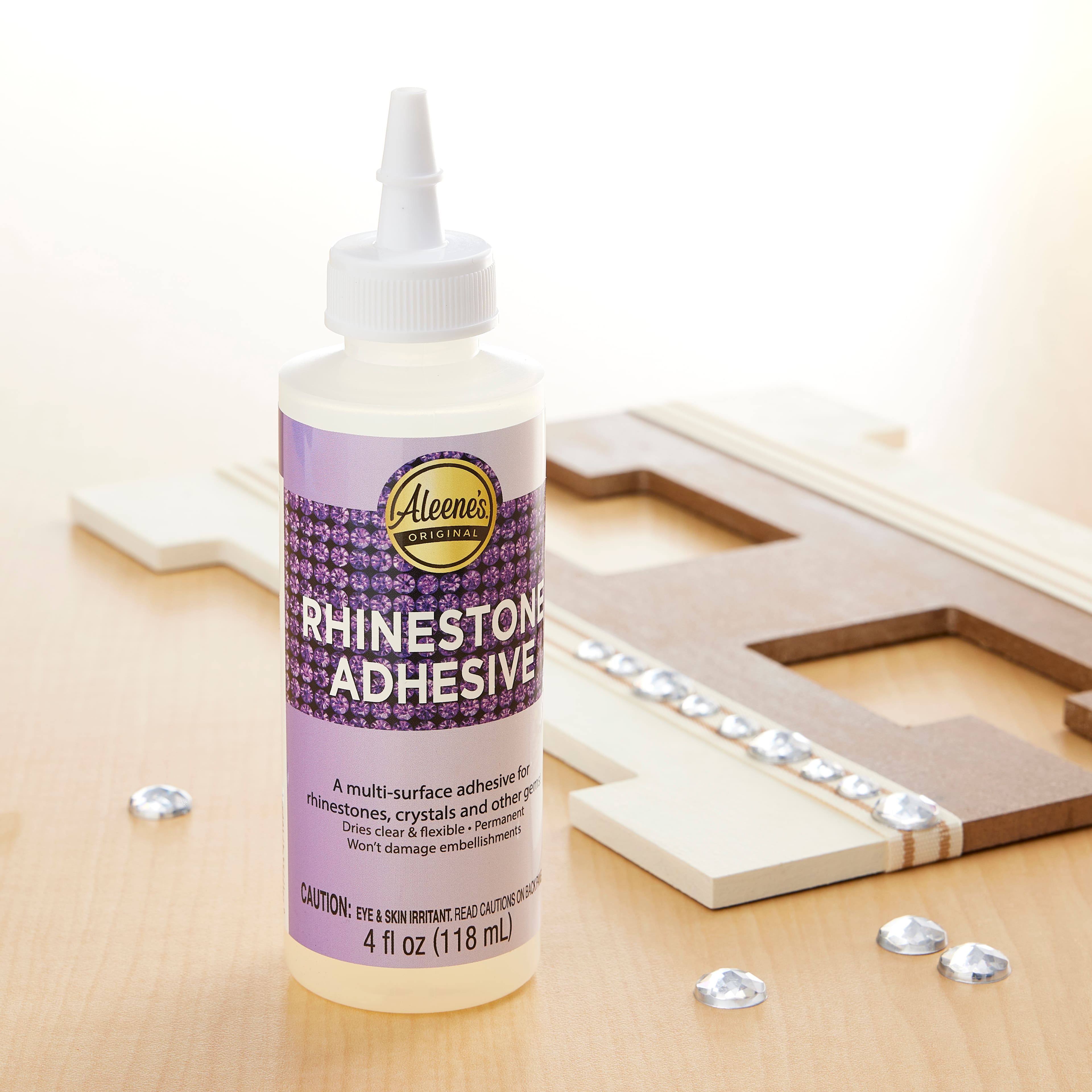  Aleenes Rhinestone Adhesive 4 Fl Oz Liquid Glue For