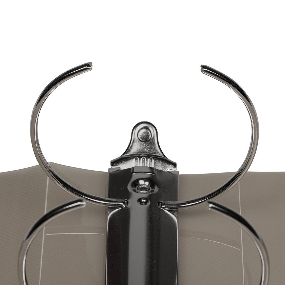 JAM Paper 3&#x22; Glass Twill Plastic 3-Ring Binder
