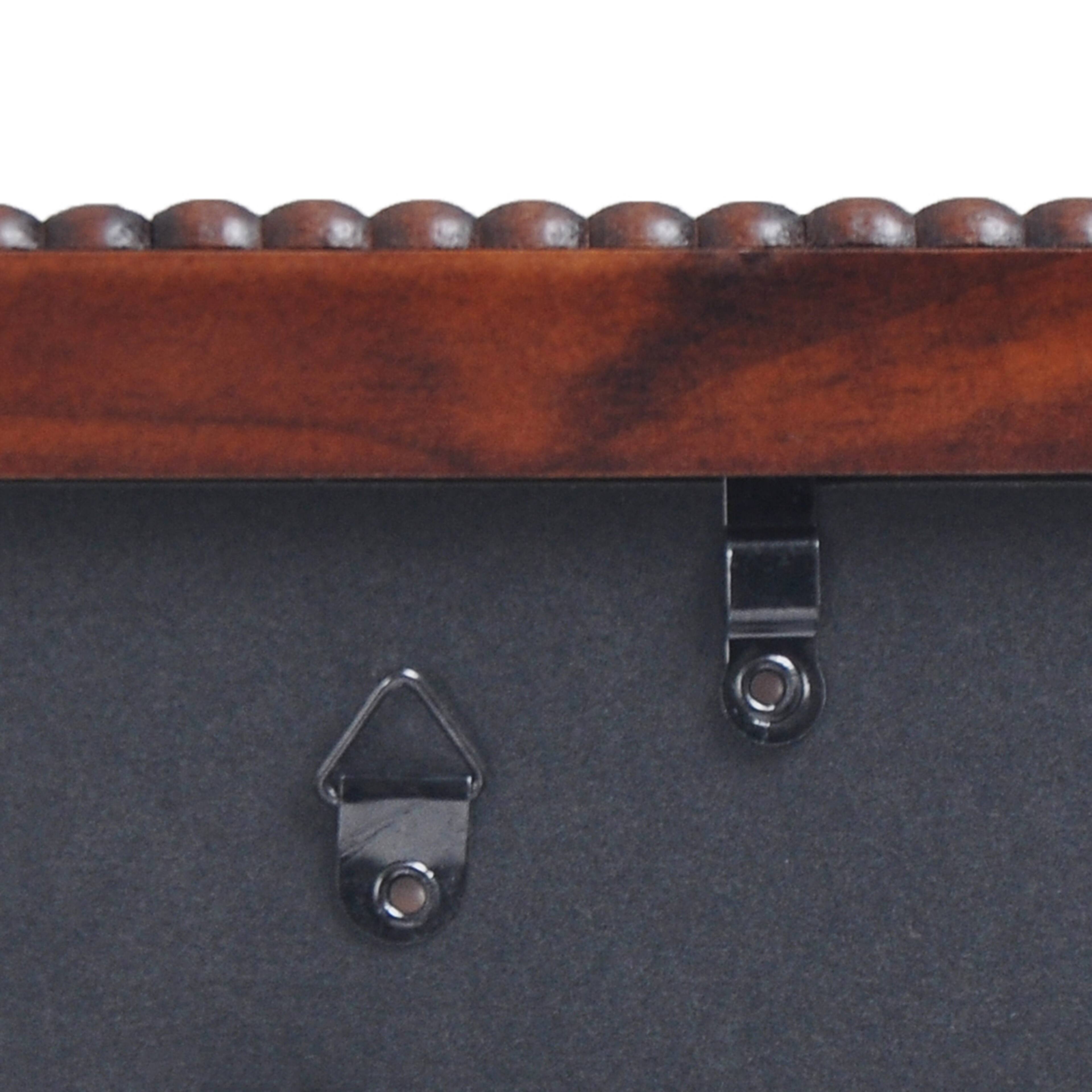 Expressions&#x2122; Brown Beaded Edge Frame by Studio D&#xE9;cor&#xAE;