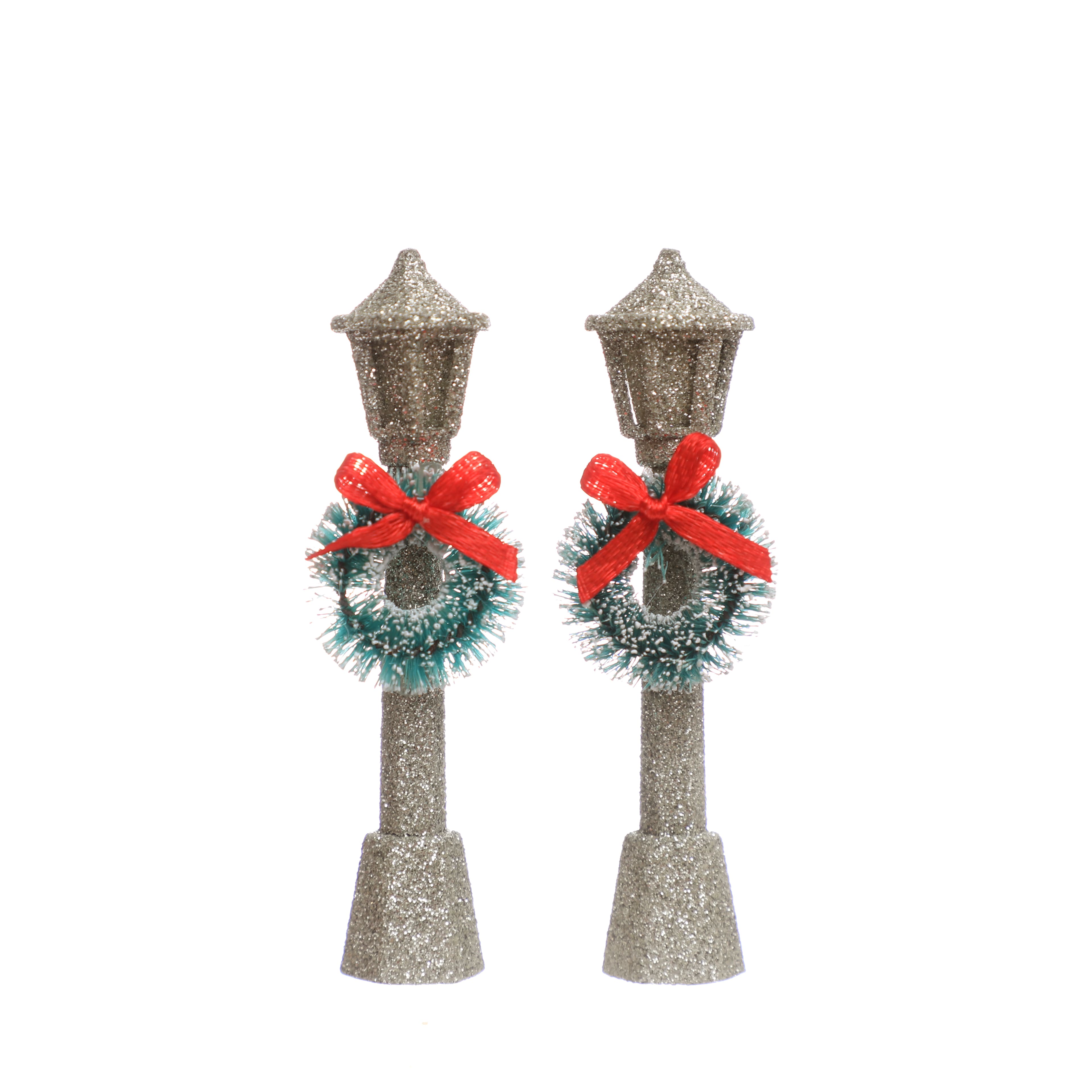 Mini Champagne Holiday Lamp Posts, 2ct. by Ashland&#xAE;