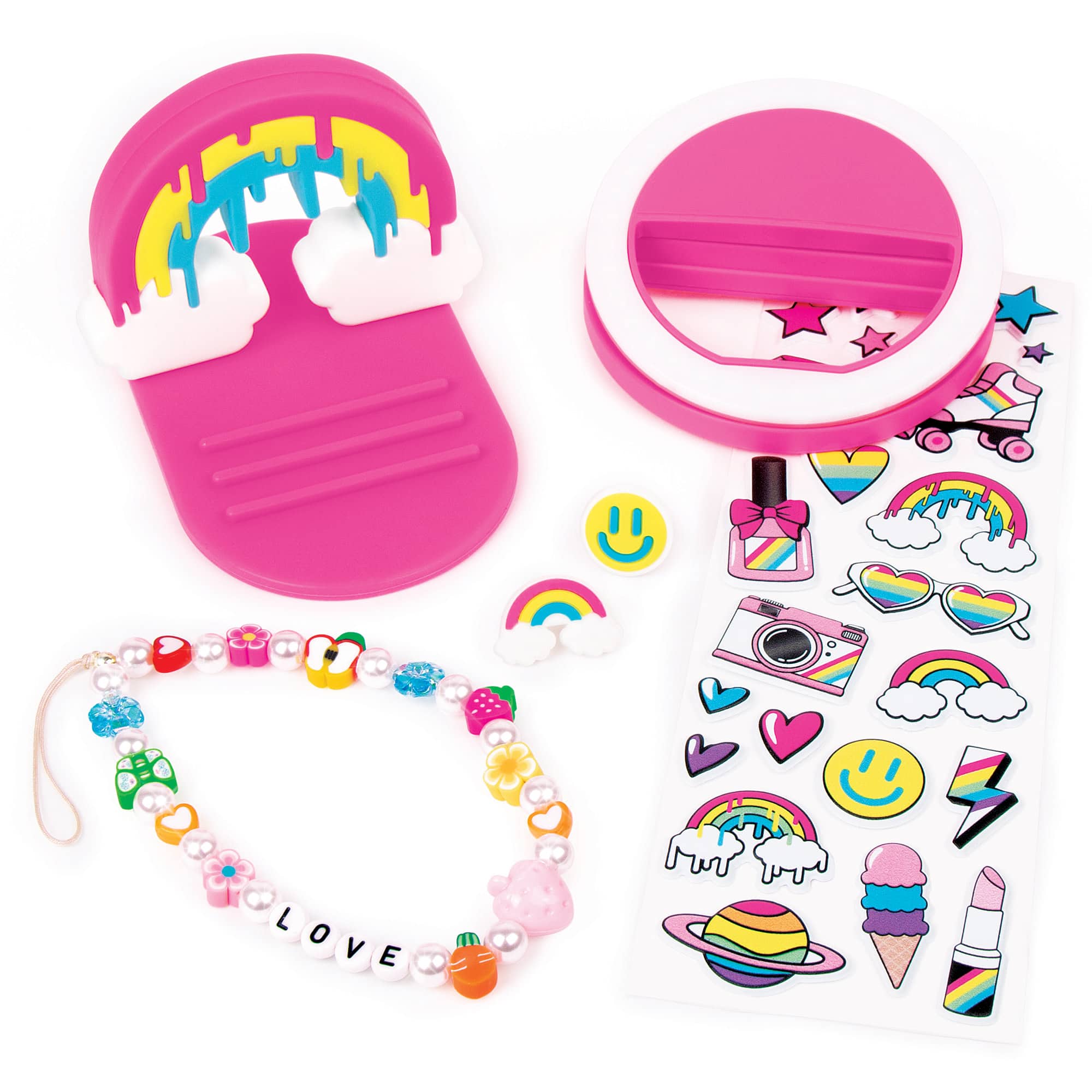 Make It Real™ 3C4G Customize Your Phone Case Tech Accessories Set