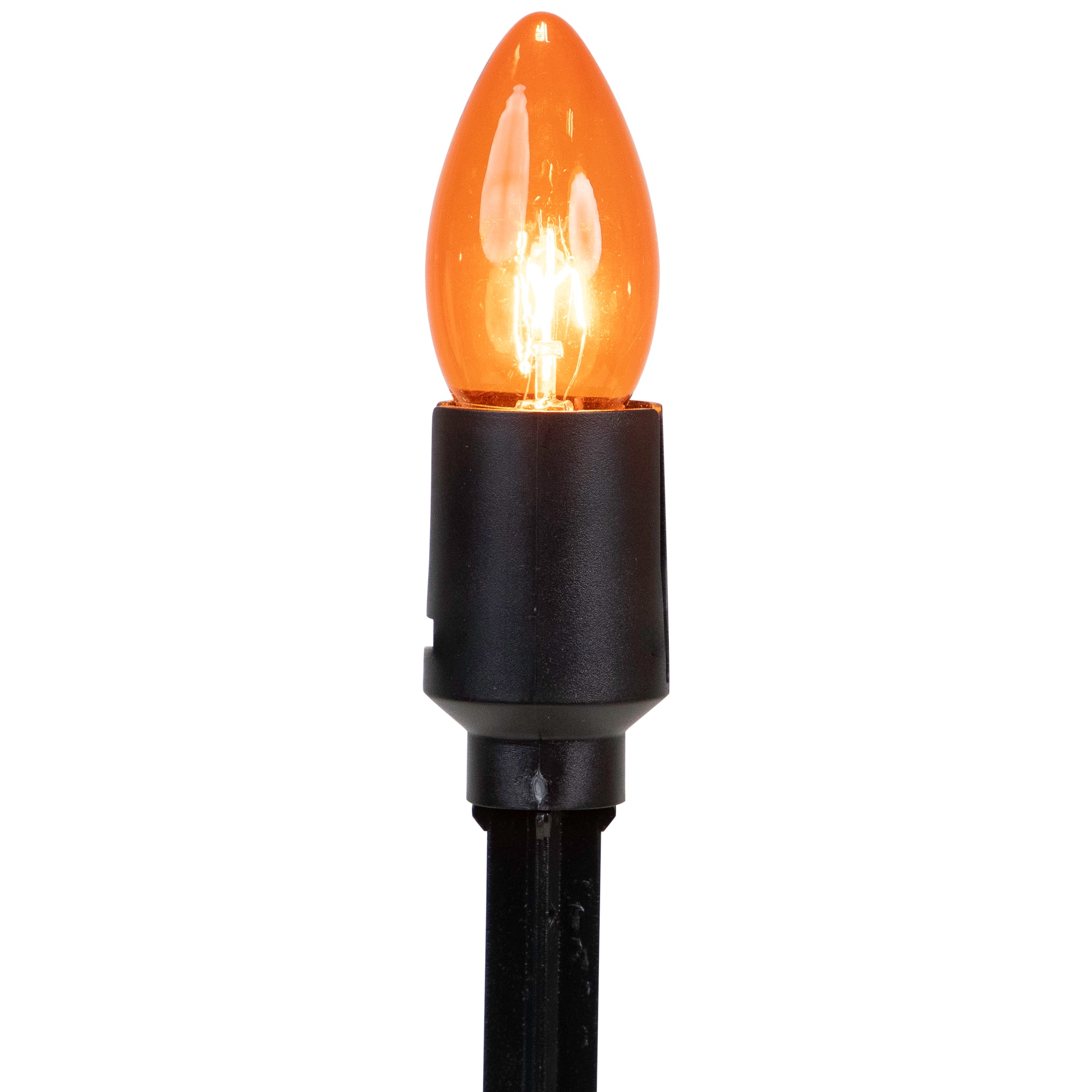 10ct. Orange C9 Bulb Halloween Pathway Markers