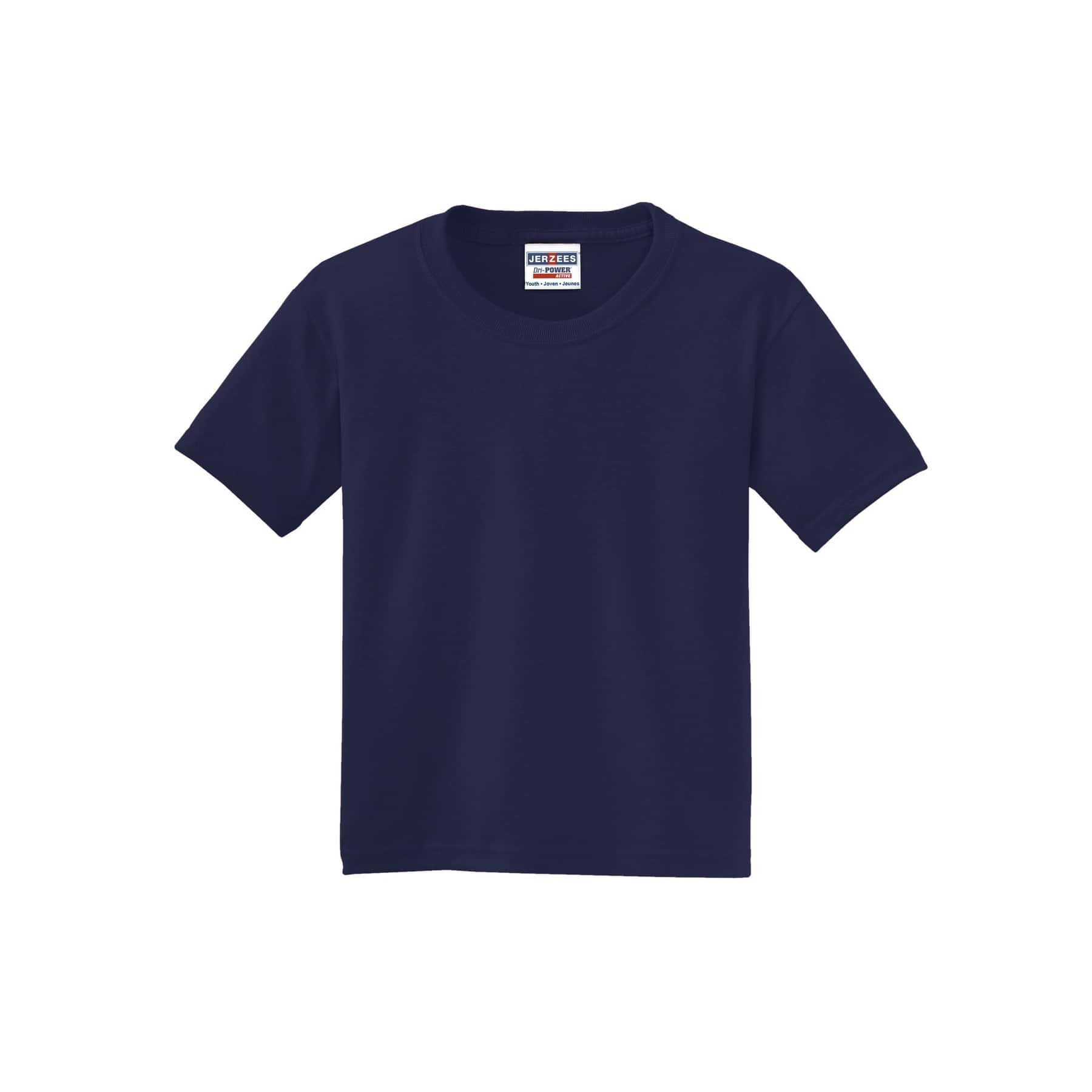 JERZEES® Dri-Power® Neutrals 50/50 Cotton/Poly Youth T-Shirt