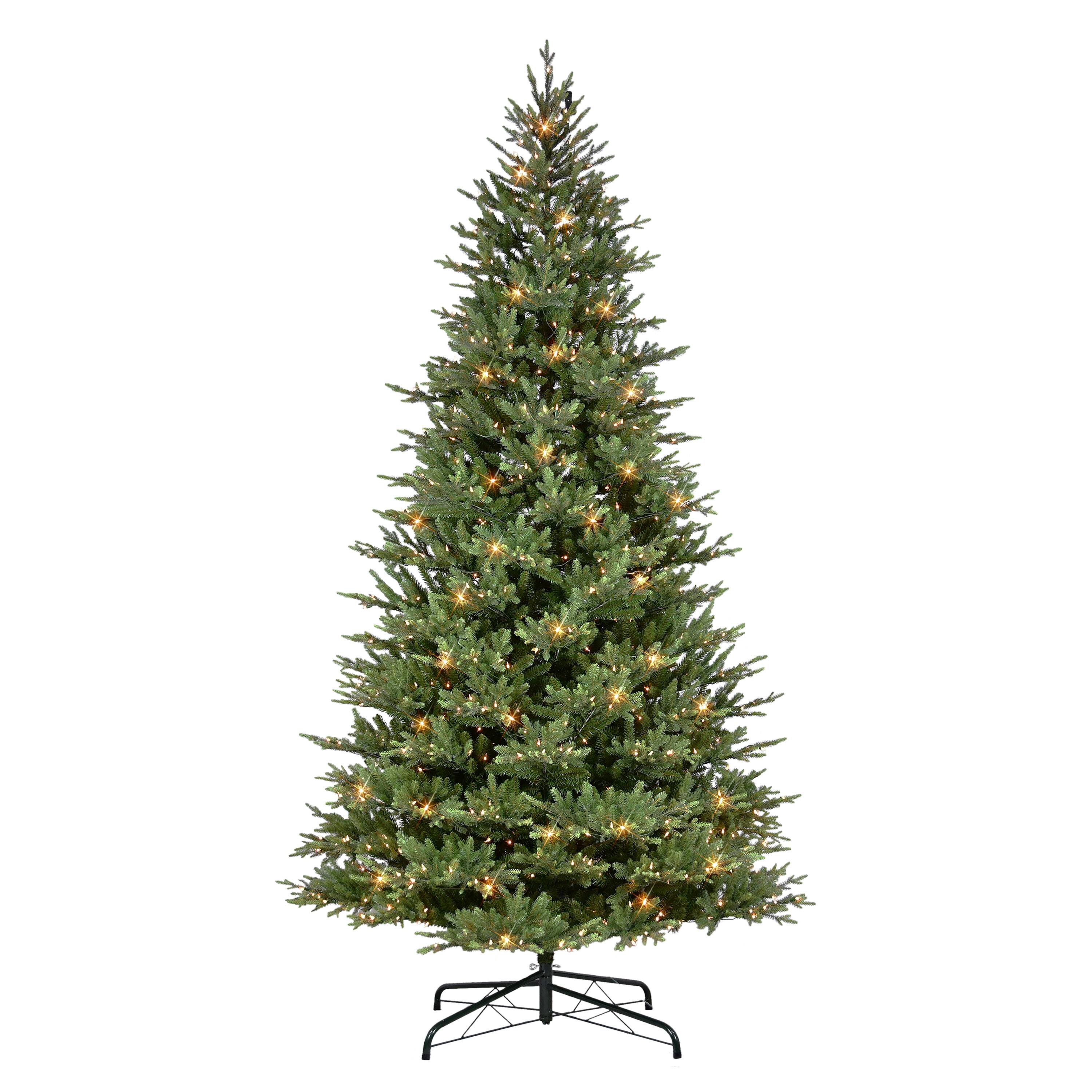 10ft. Pre-Lit Balsam Artificial Fir Tree, Clear Lights