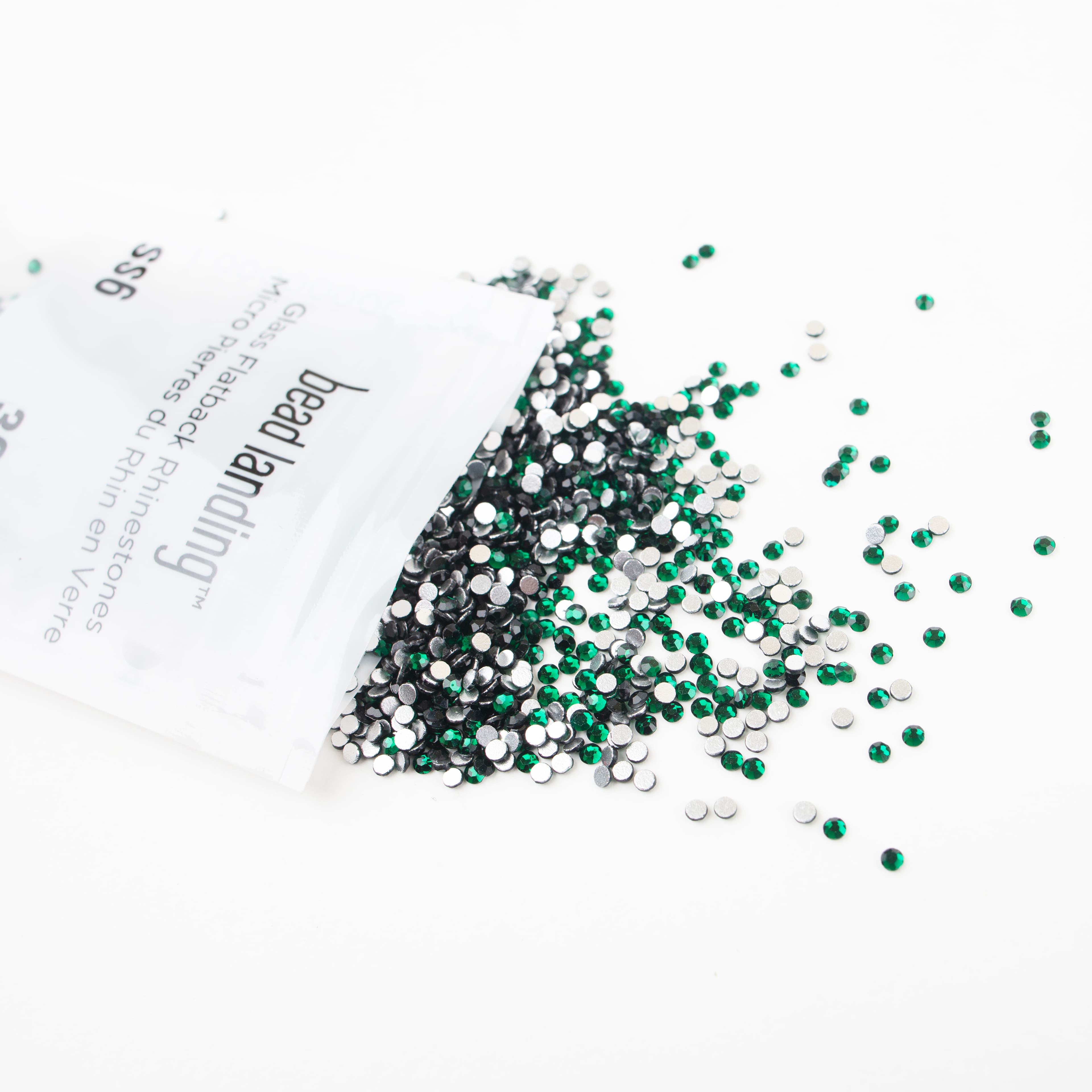 12 Pack: SS6 Glass Flatback Rhinestones by Bead Landing™